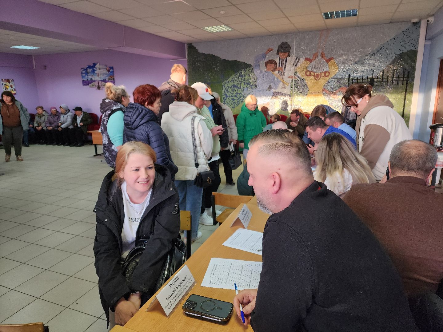 чехов, поселок васькино, выездная администрация, встреча с жителями, обращения граждан, деревня васькино, улица восточная, ямочный ремонт, ремонт дороги, уличное освещение, мбу чеховское благоустройство,