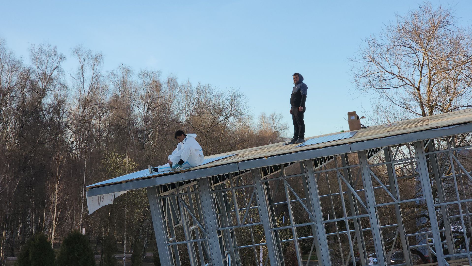 Переврнутый дом, Парк, Лобня,