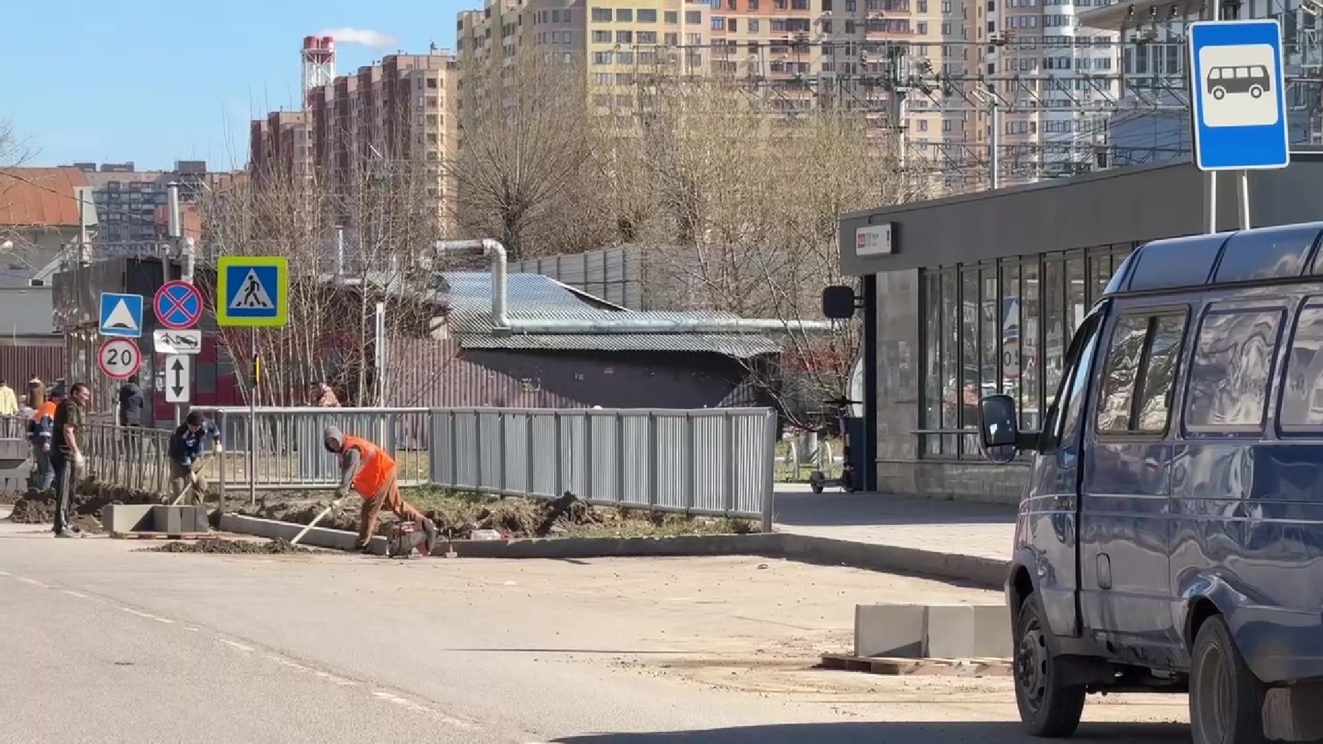 реутов, благоустройство, бордюры, опалубка,