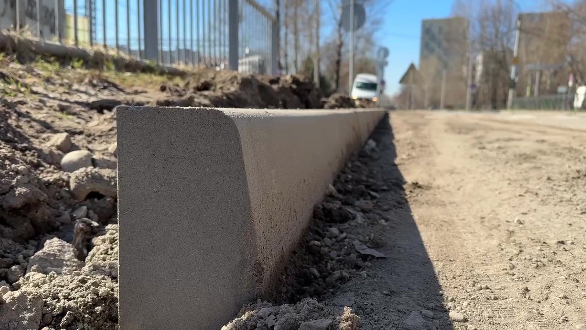 реутов, благоустройство, бордюры, опалубка,