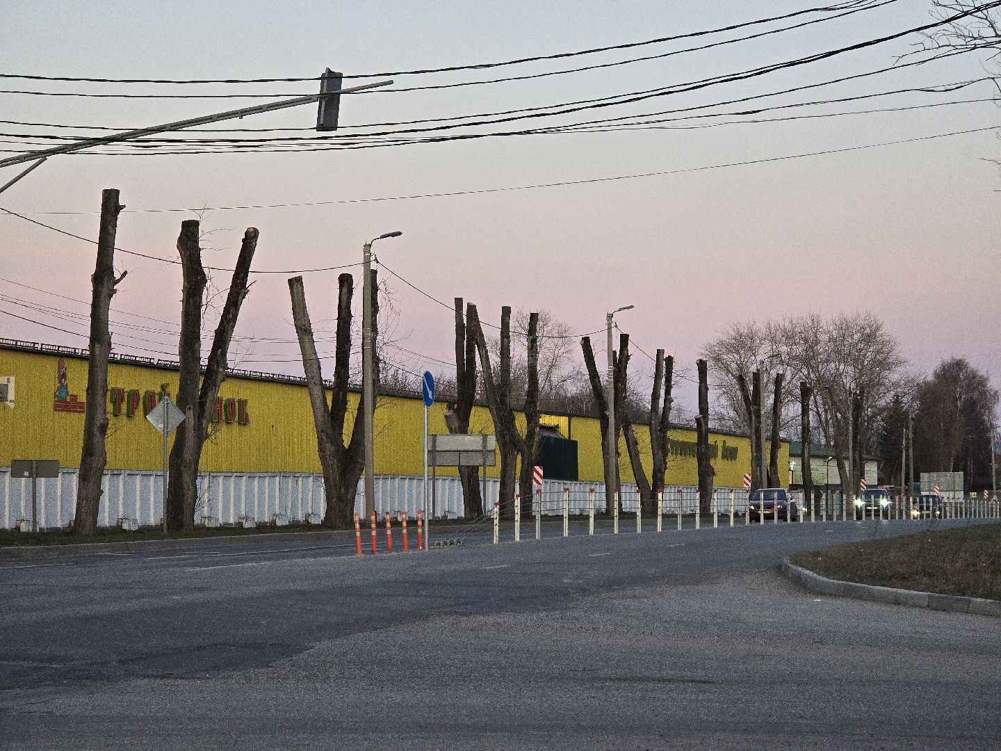 Коломна, тросовые ограждения, безопасность на дорогах,