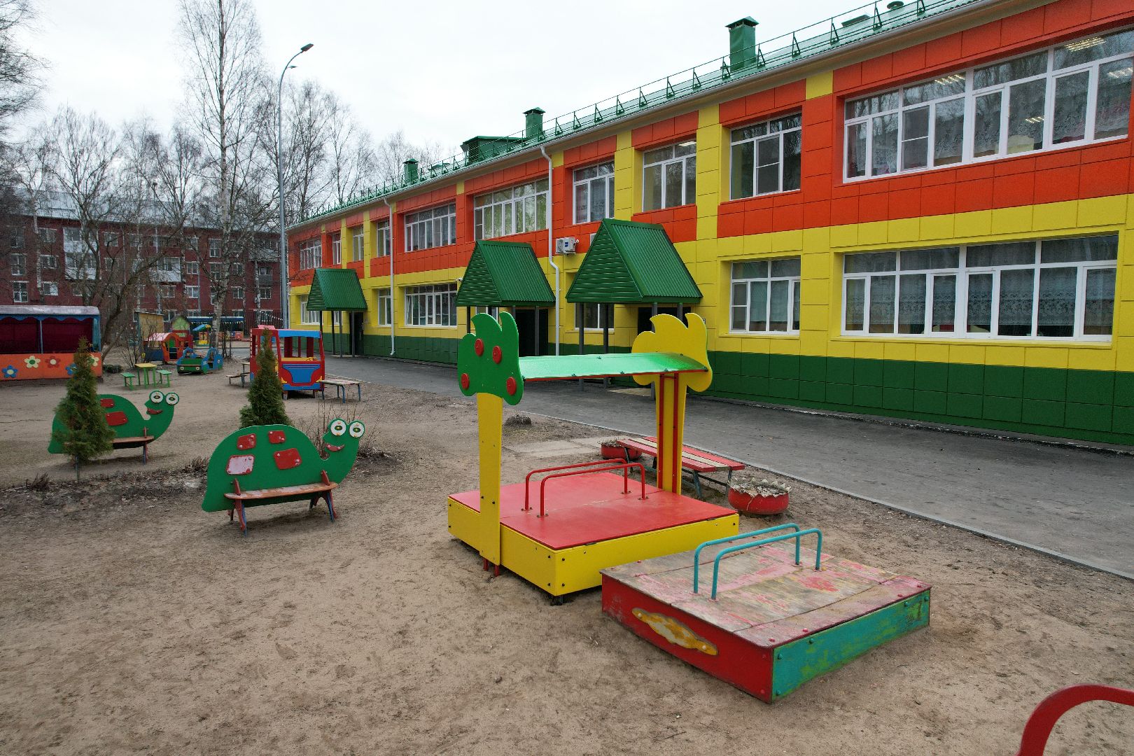 капремонт детского сада аленка в талдоме, видео с коптера,