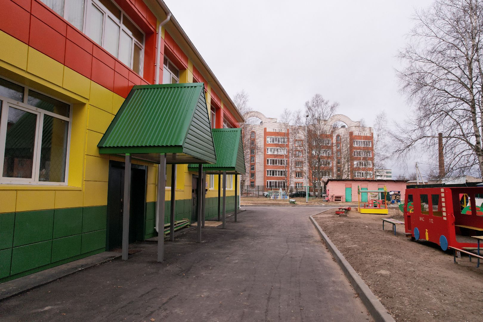 капремонт детского сада аленка в талдоме, видео с коптера,