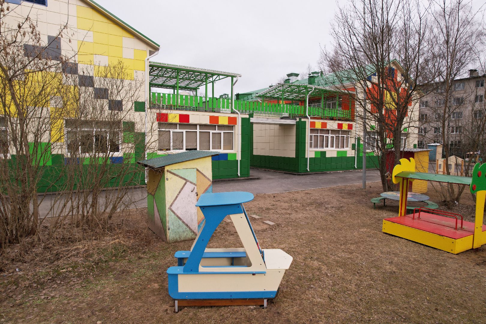 капремонт детского сада аленка в талдоме, видео с коптера,