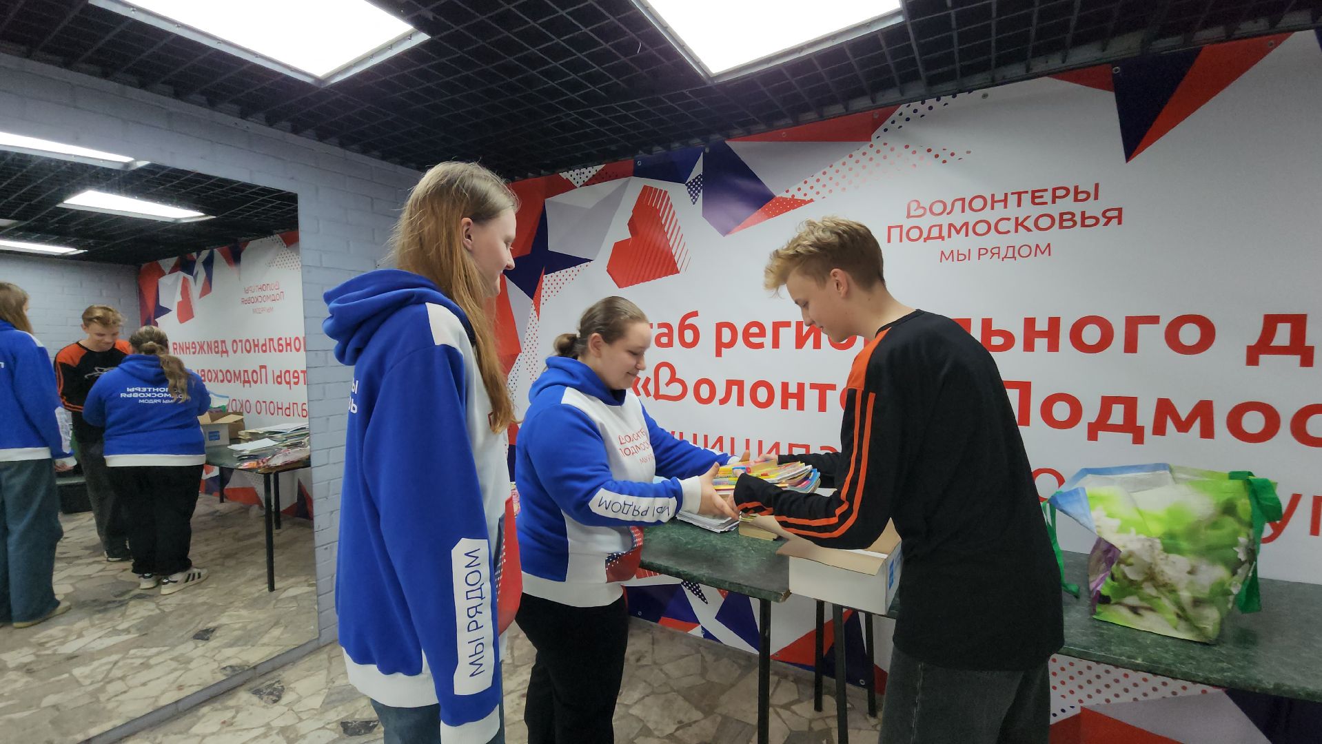 волонтер подмосковья, Истра, сбор макулатуры,