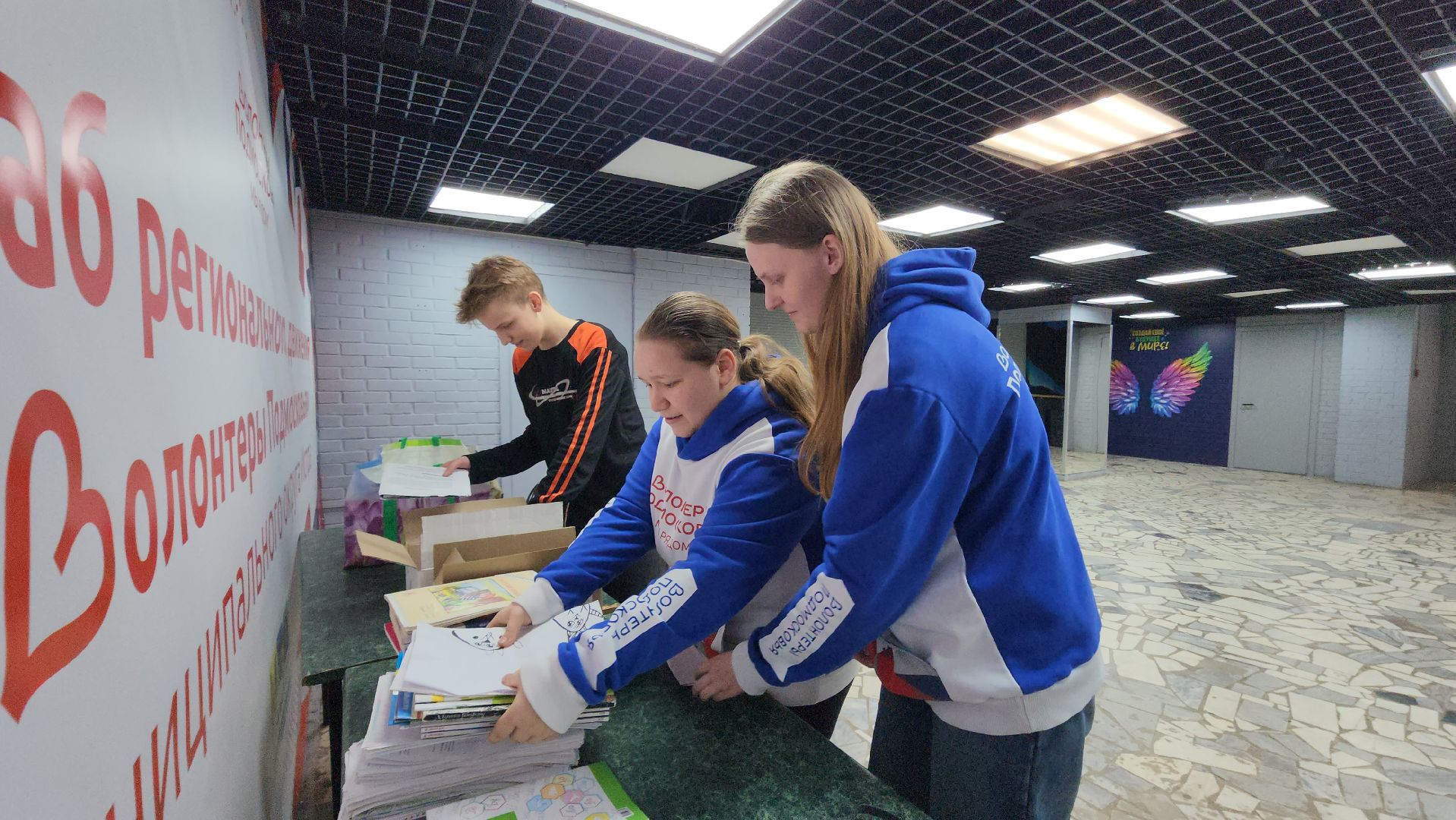 волонтер подмосковья, Истра, сбор макулатуры,