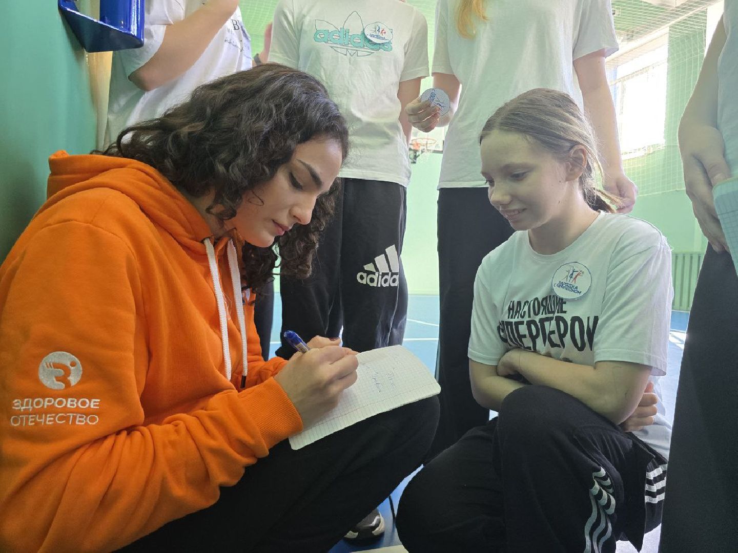 можайск, можайский муниципальный округ, подмосковье, зарядка с чемпионом, карина черевань, чемпионка мира,