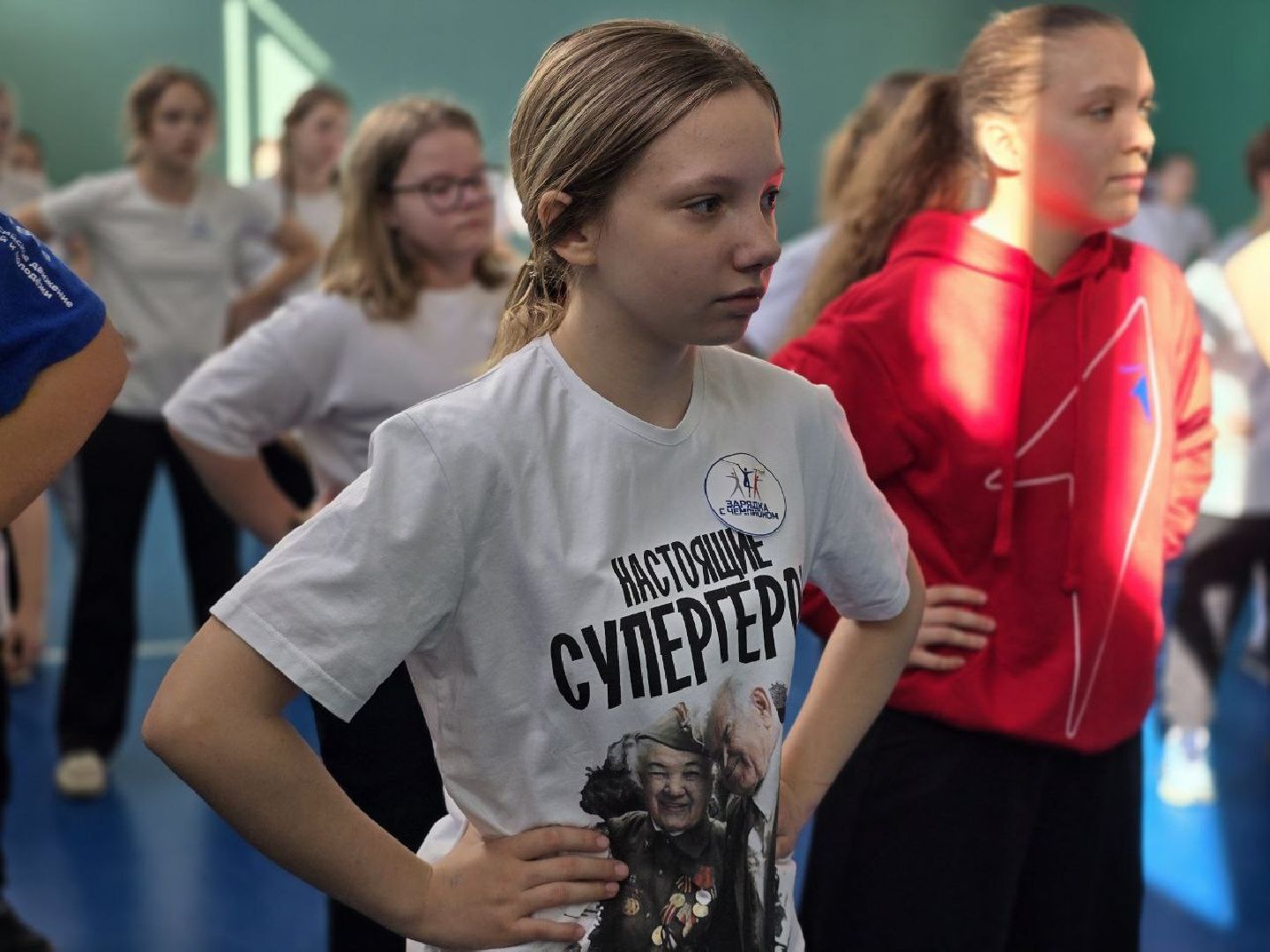 можайск, можайский муниципальный округ, подмосковье, зарядка с чемпионом, карина черевань, чемпионка мира,