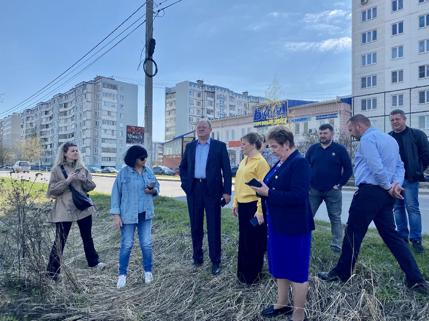 Клин, благоустройство, люди, новые земли