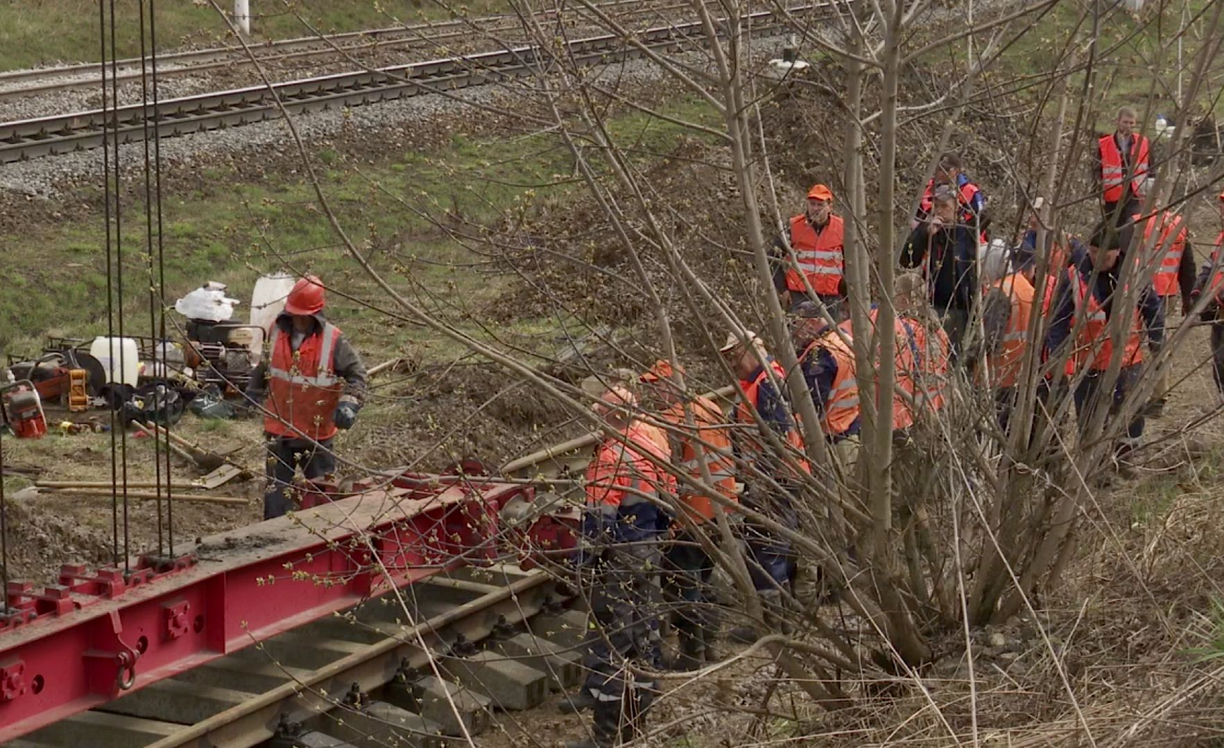 Клин, ЖД, строительство, обновление