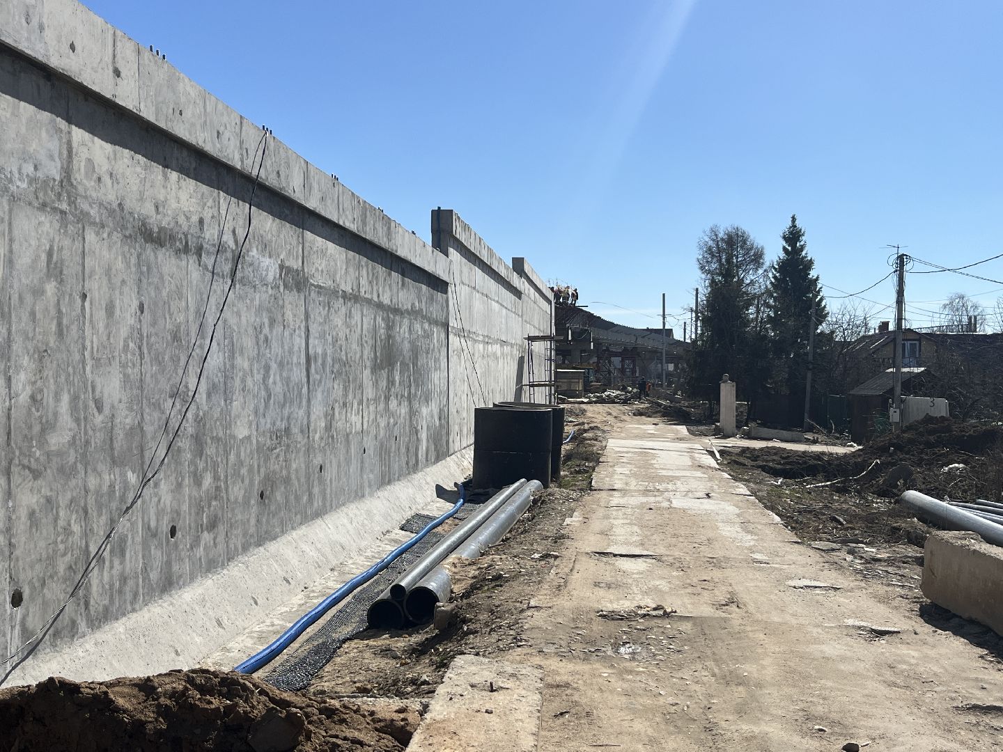 наро-фоминский городской округ, апрелевка, строительство путепровода, новая дорога,