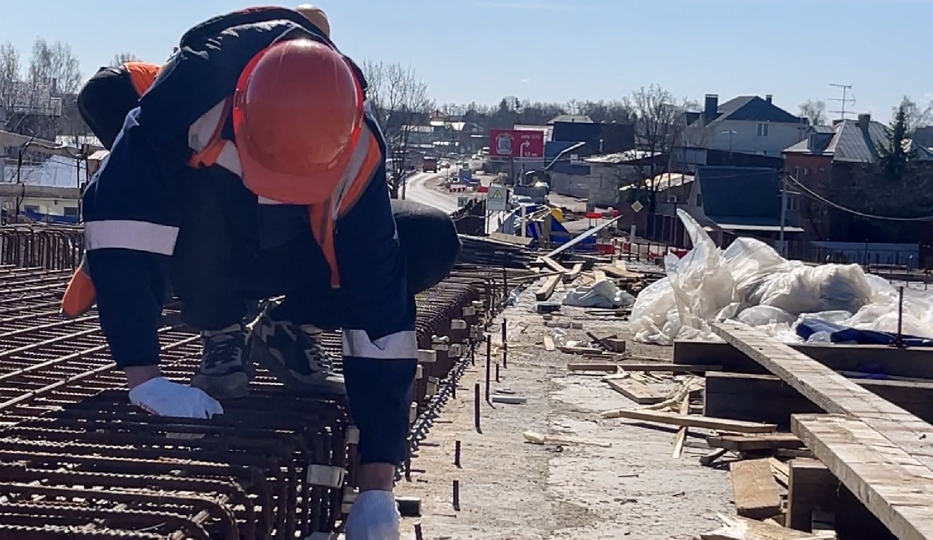 наро-фоминский городской округ, апрелевка, строительство путепровода, новая дорога,