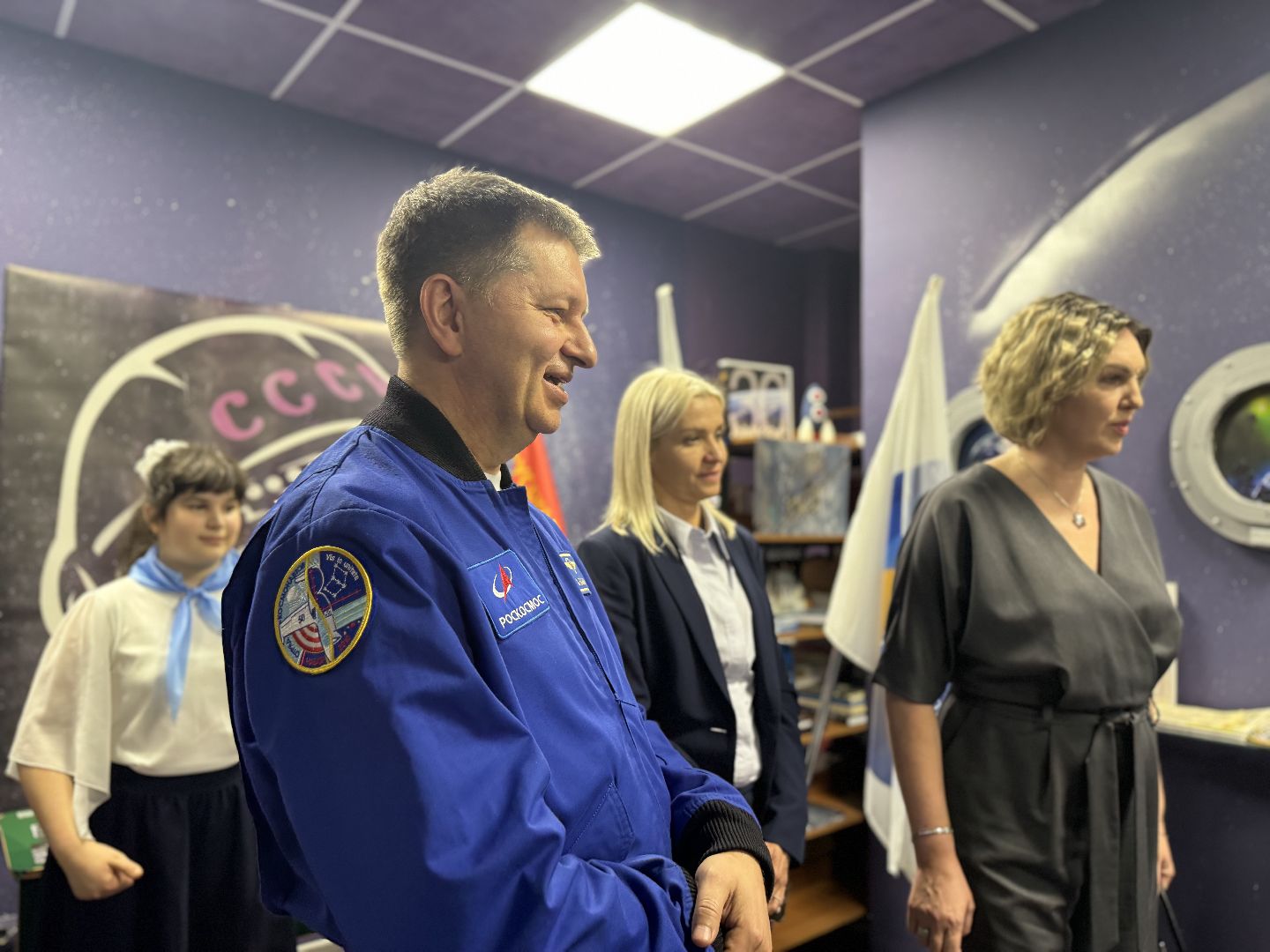 день космонавтики, лопатинская сош, ленинский городской округ,