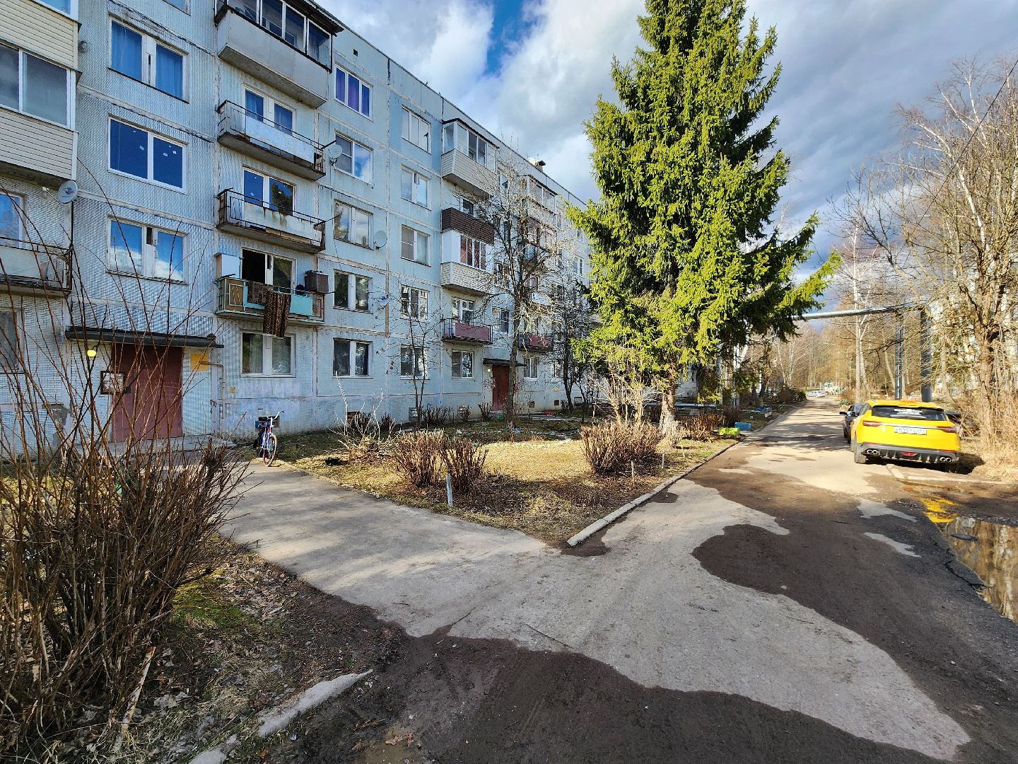 Чехов, деревня Алексеевка, поселок Чернецкое, Чехов-7, улица Победы 16, благоустройство двора, необычные фигуры, инсталляции, озеленение, Владимир Журбас, Светлана Журбас,