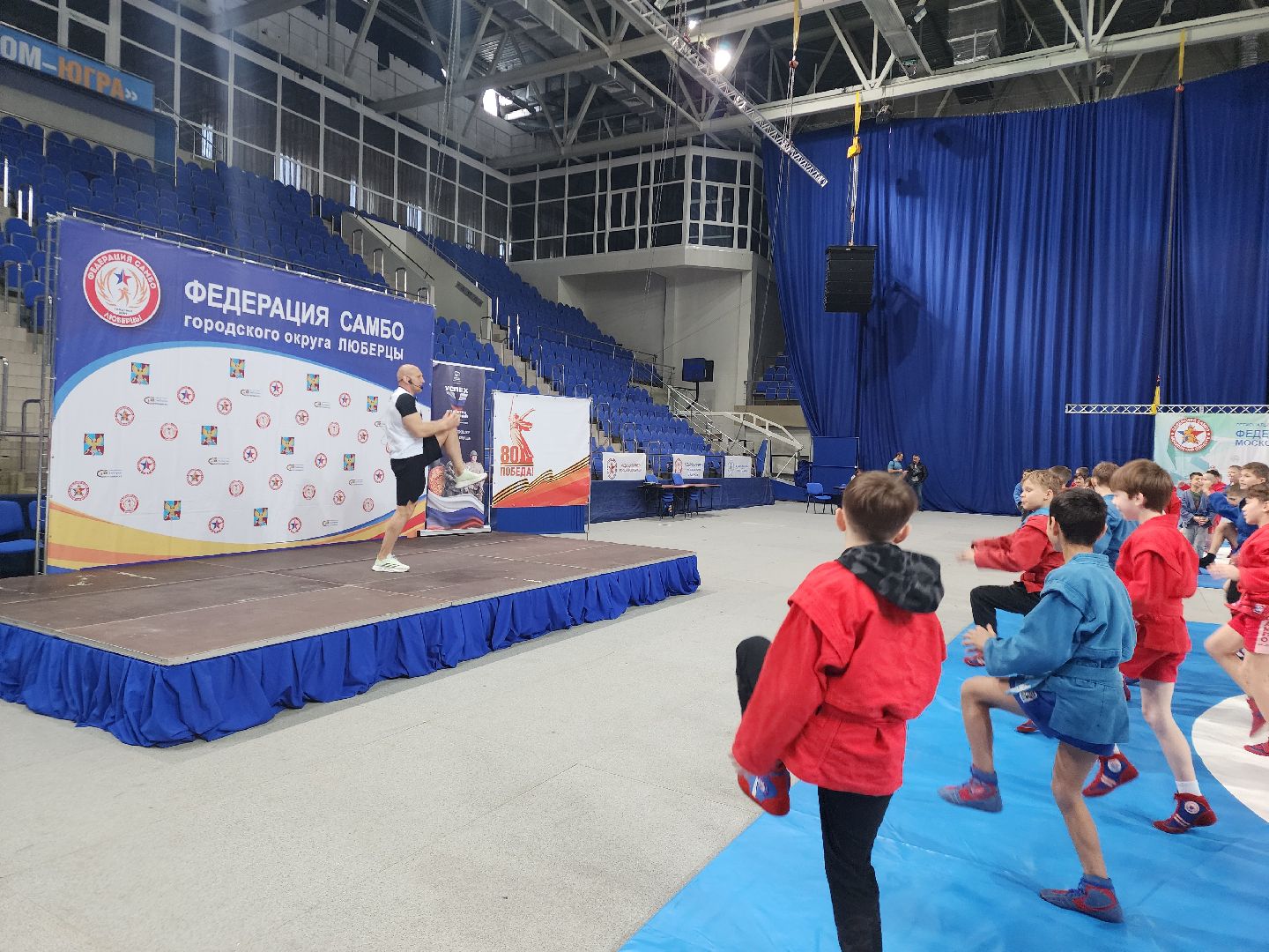 Спорт, Самбо, Чемпион, Зарядка,