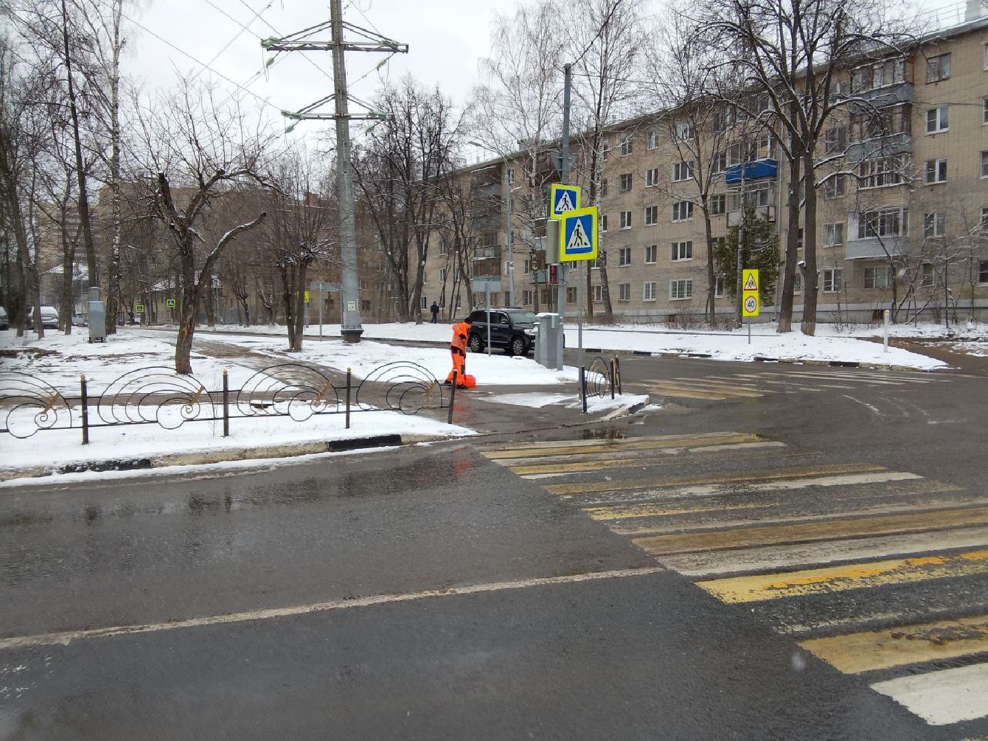 пушкинский округ, снегопад,уборка снега и наледи, коммунальные службы,снегоуборочная техника,