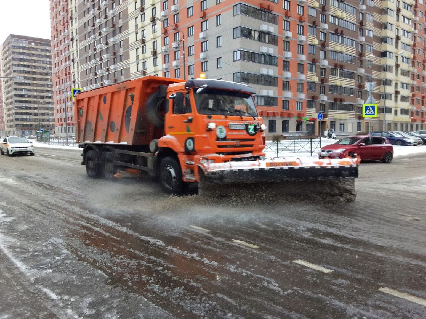 пушкинский округ, снегопад,уборка снега и наледи, коммунальные службы,снегоуборочная техника,