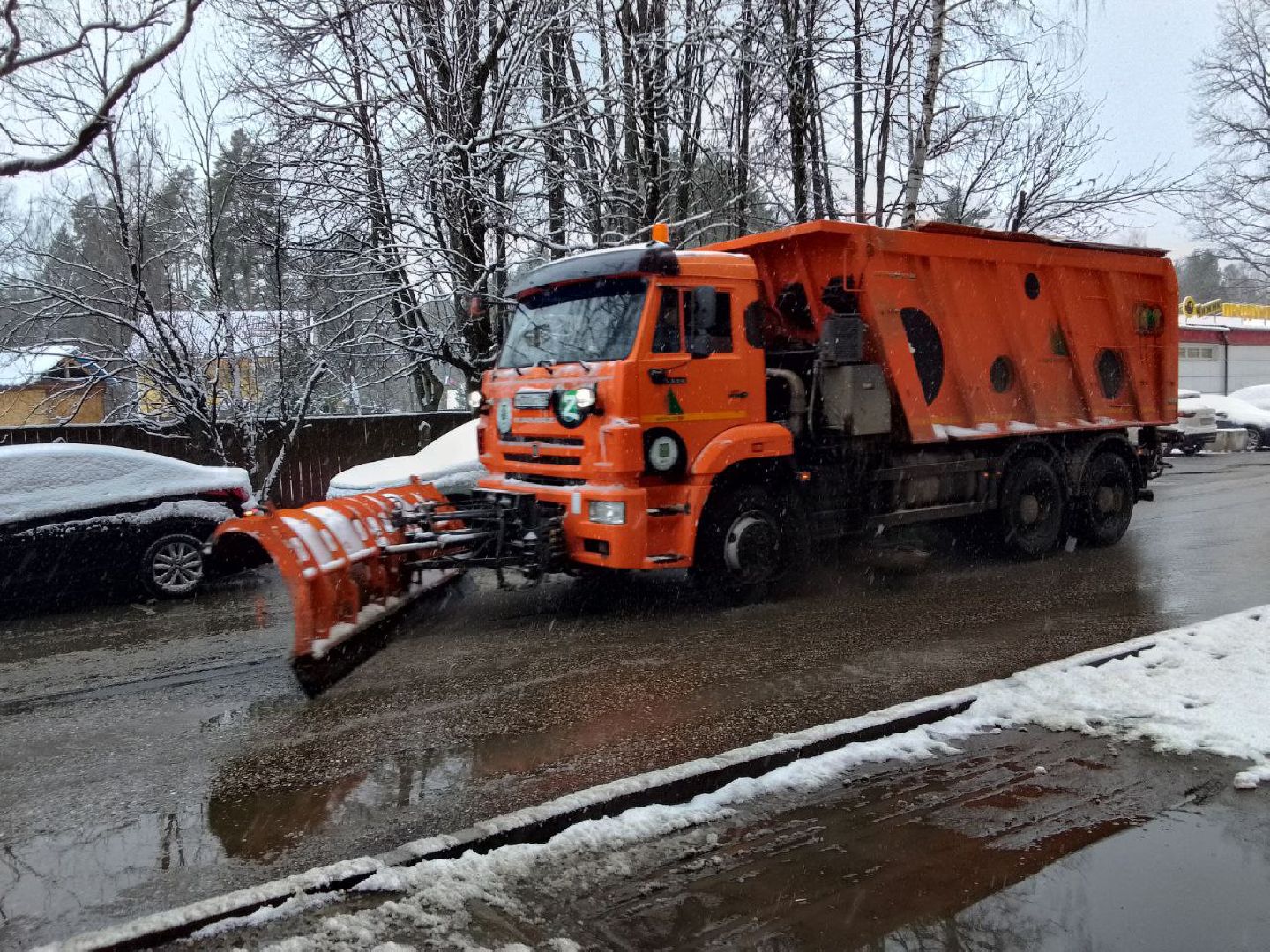 пушкинский округ, снегопад,уборка снега и наледи, коммунальные службы,снегоуборочная техника,