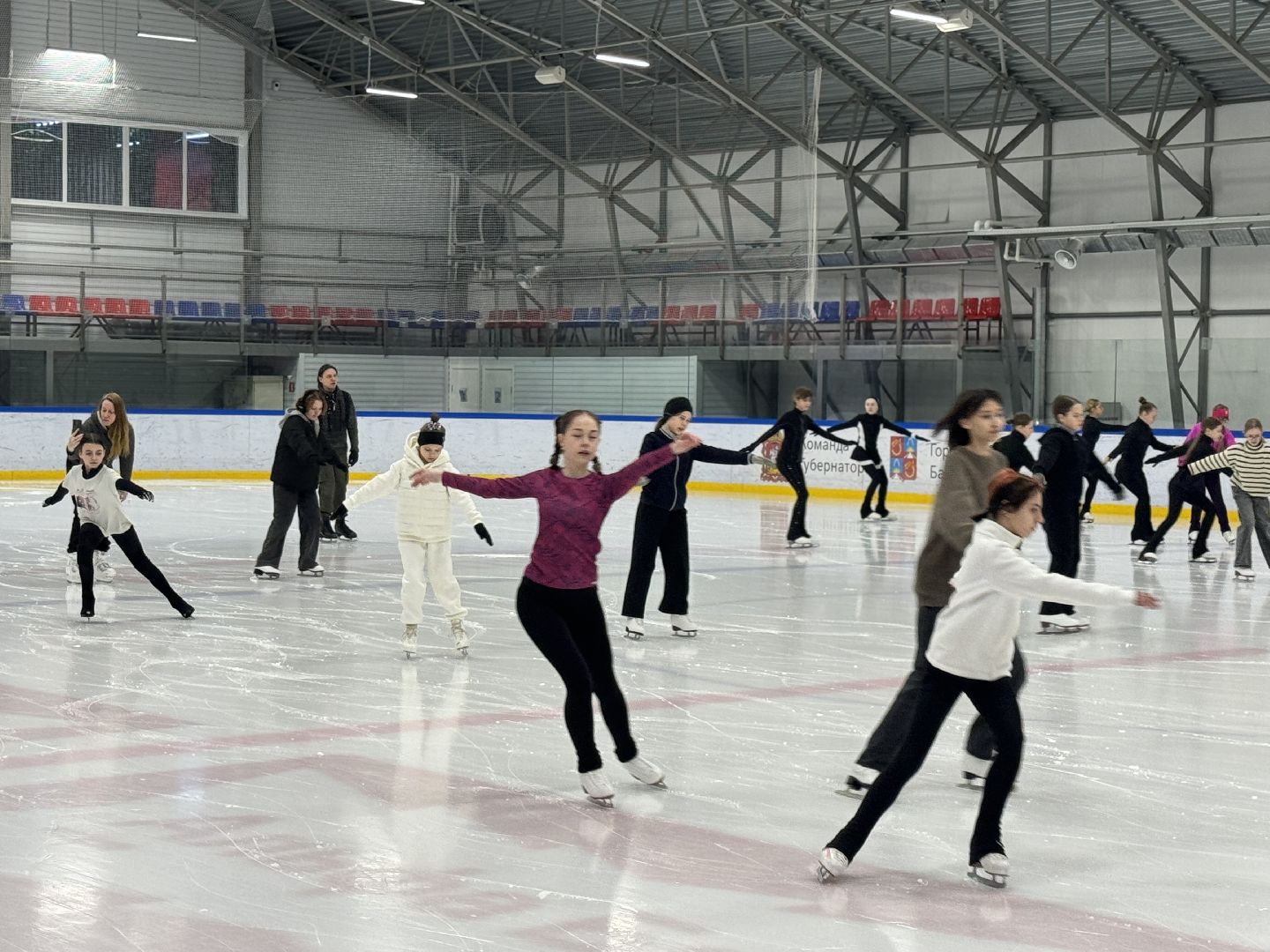 фигурное катание, фигуристы, мастер-класс,