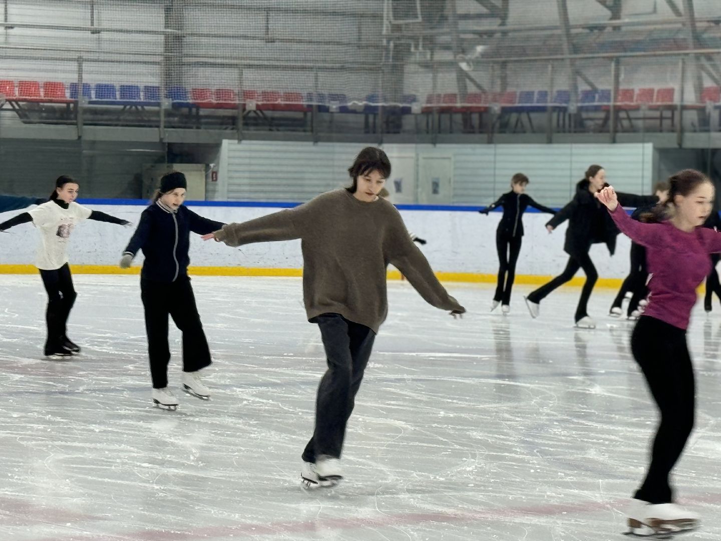 фигурное катание, фигуристы, мастер-класс,