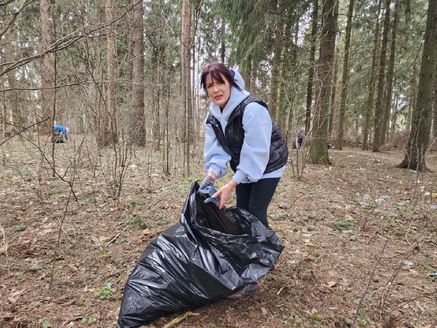 солнечногорск, субботник, уборка, жители, инвентарь,