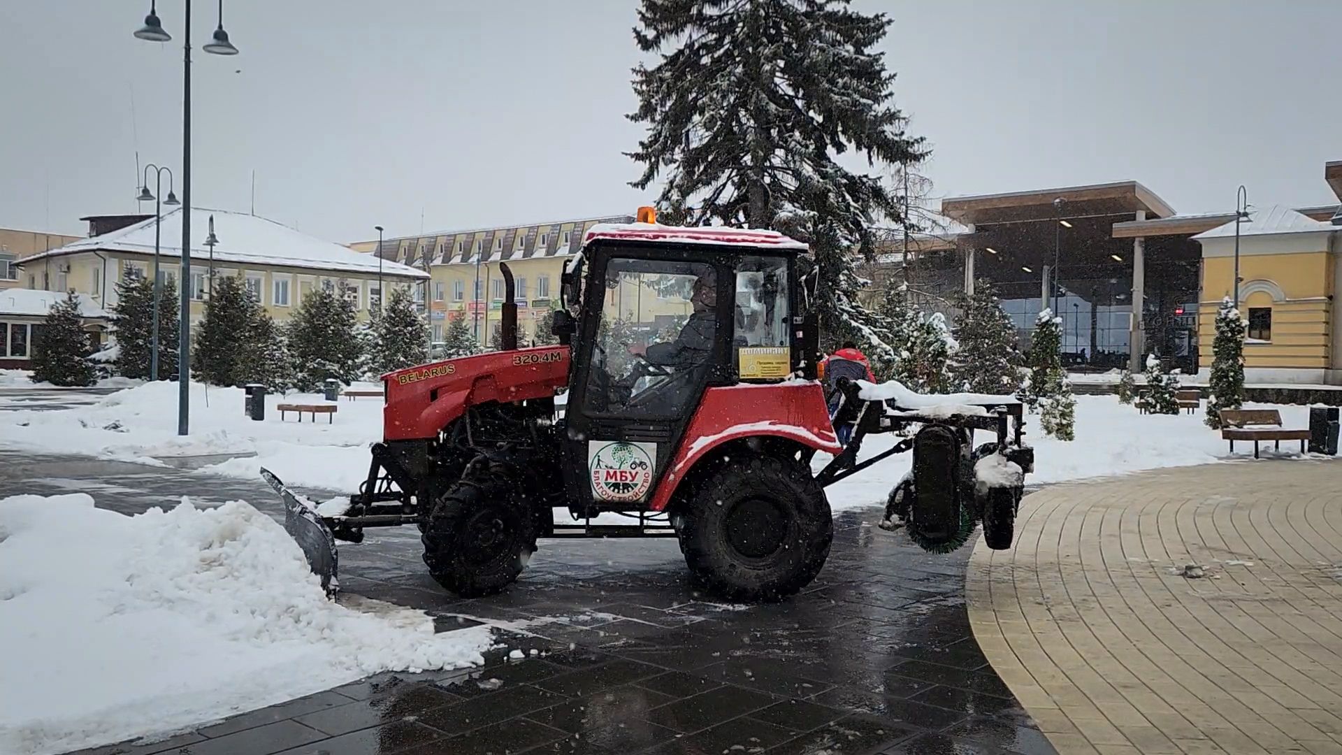 Бронницы, Уборка снега, Последствия снегопада,