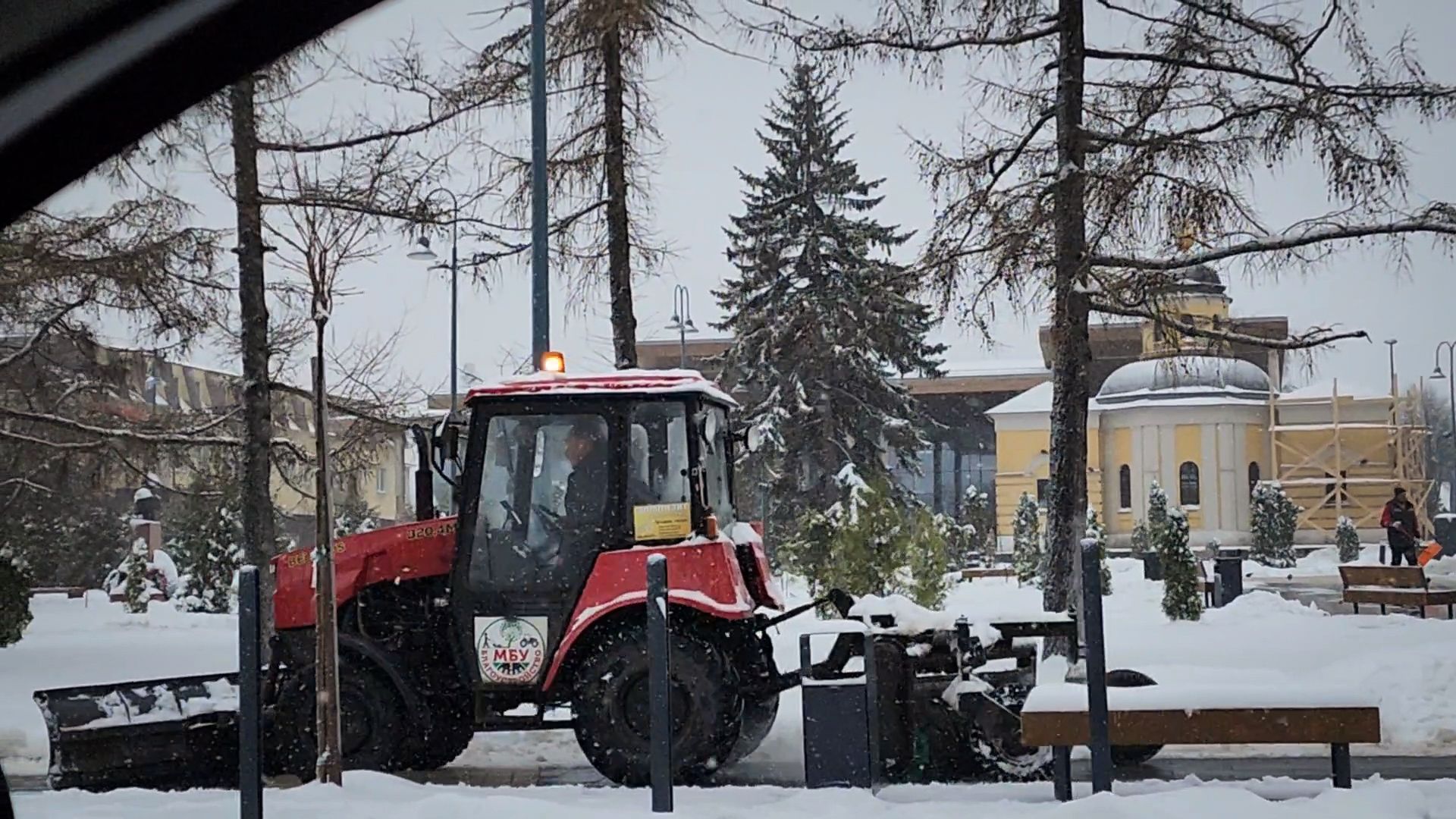 Бронницы, Уборка снега, Последствия снегопада,