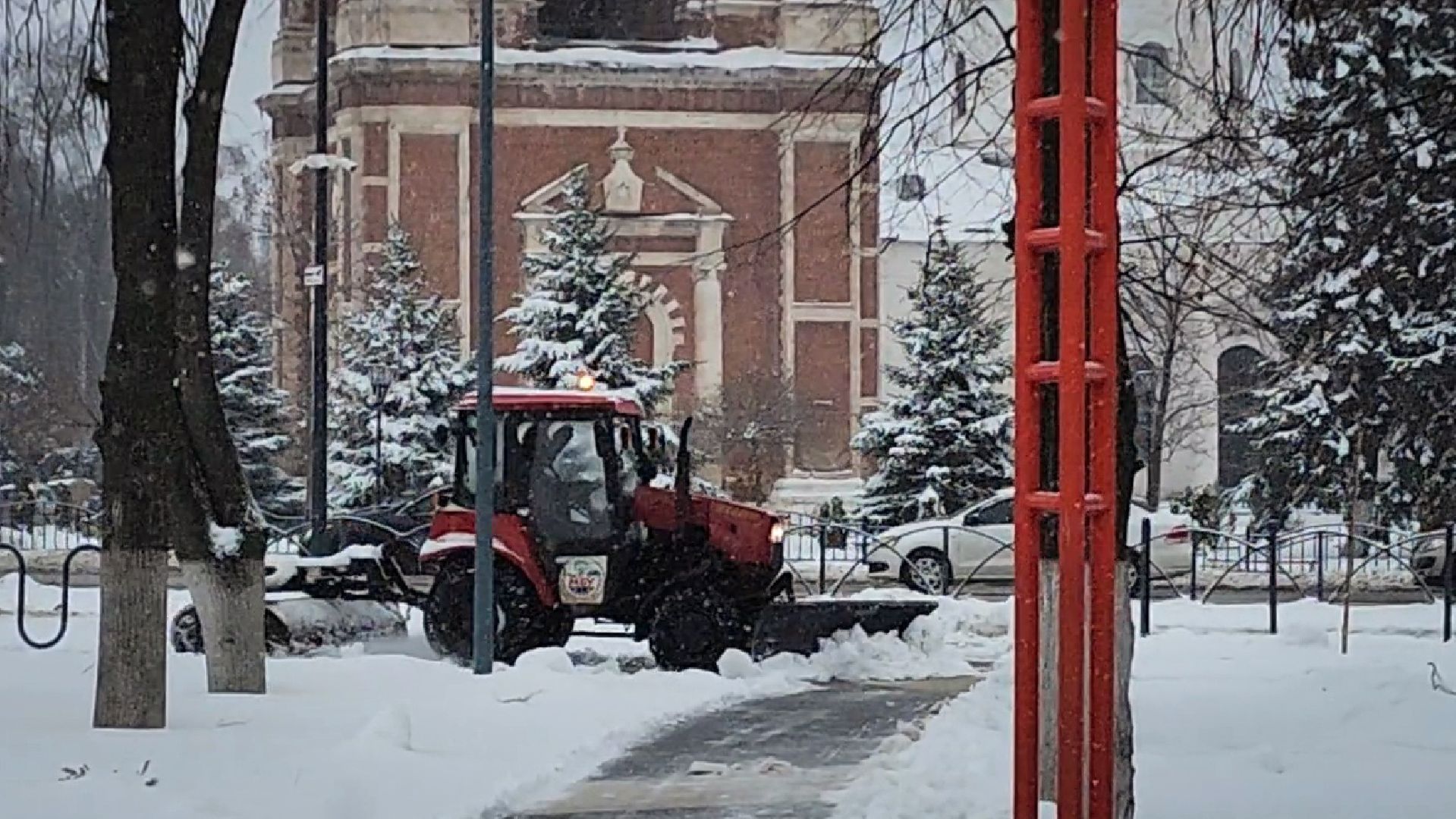 Бронницы, Уборка снега, Последствия снегопада,