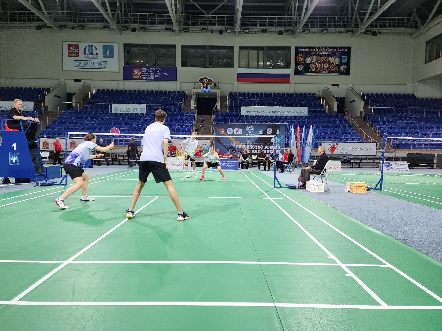 раменское, спорт, всероссийское первенство по бадминтону среди юниоров,