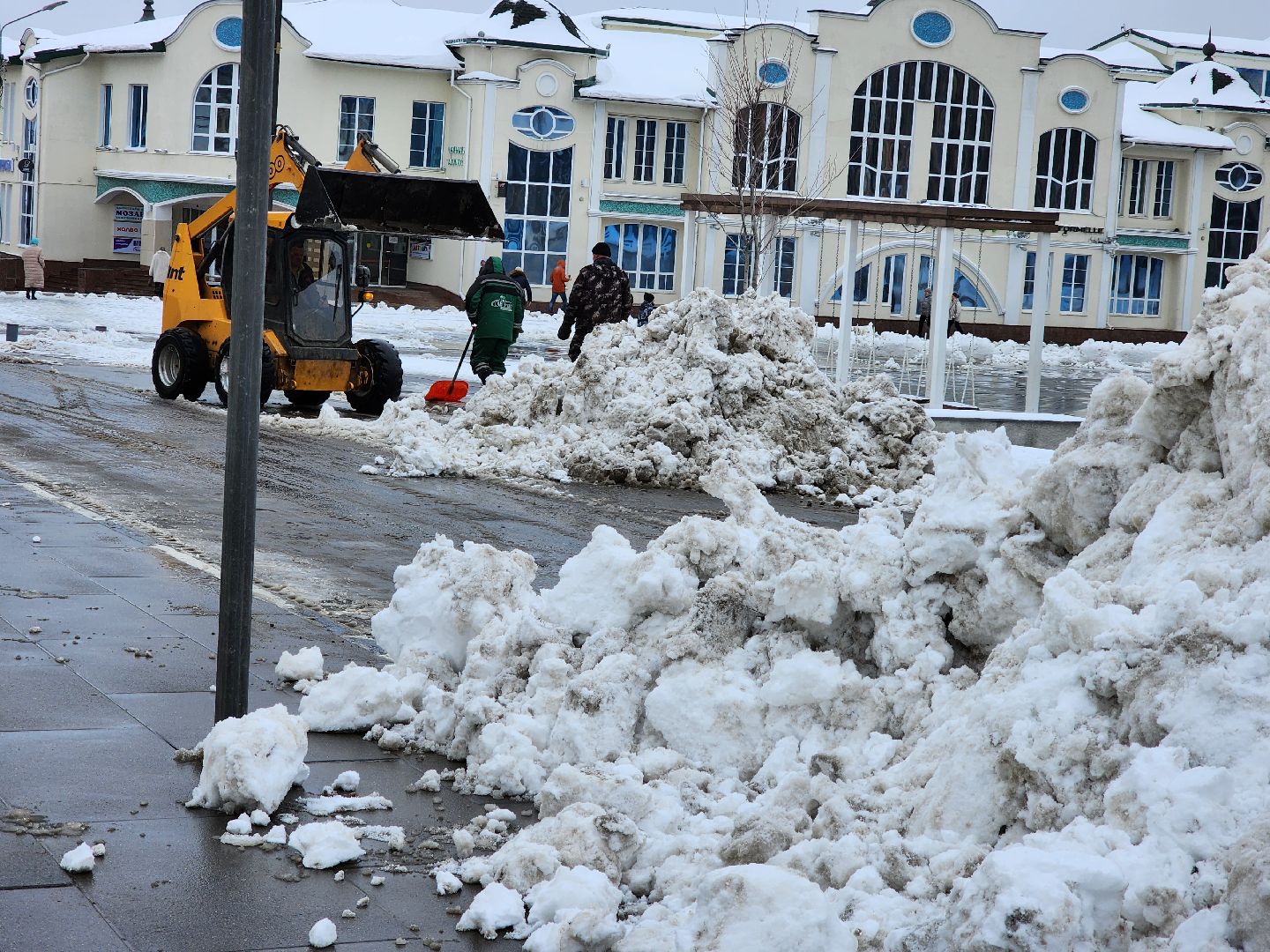 ногинск, коммунальная служба, уборка снега, снегопад, жкх,
