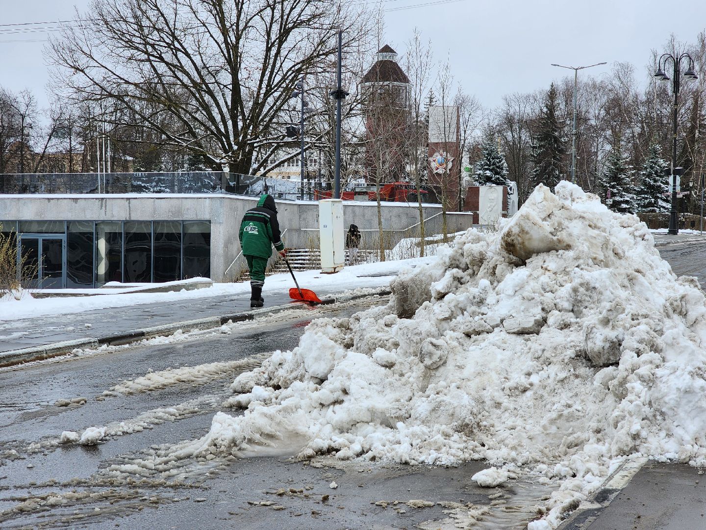 ногинск, коммунальная служба, уборка снега, снегопад, жкх,