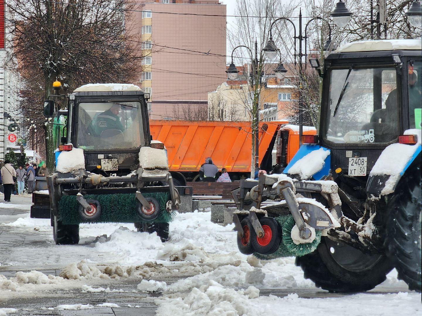 ногинск, коммунальная служба, уборка снега, снегопад, жкх,