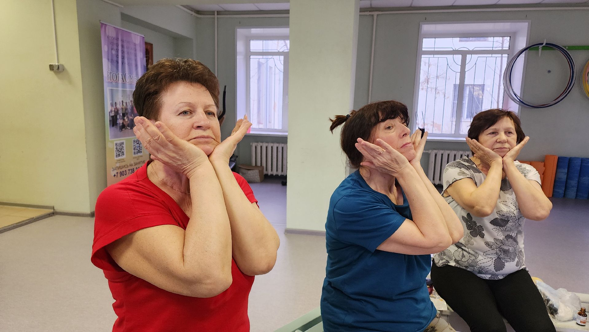 кашира, спорт, активное долголетие, фитнес, гимнастика, ожерелье,