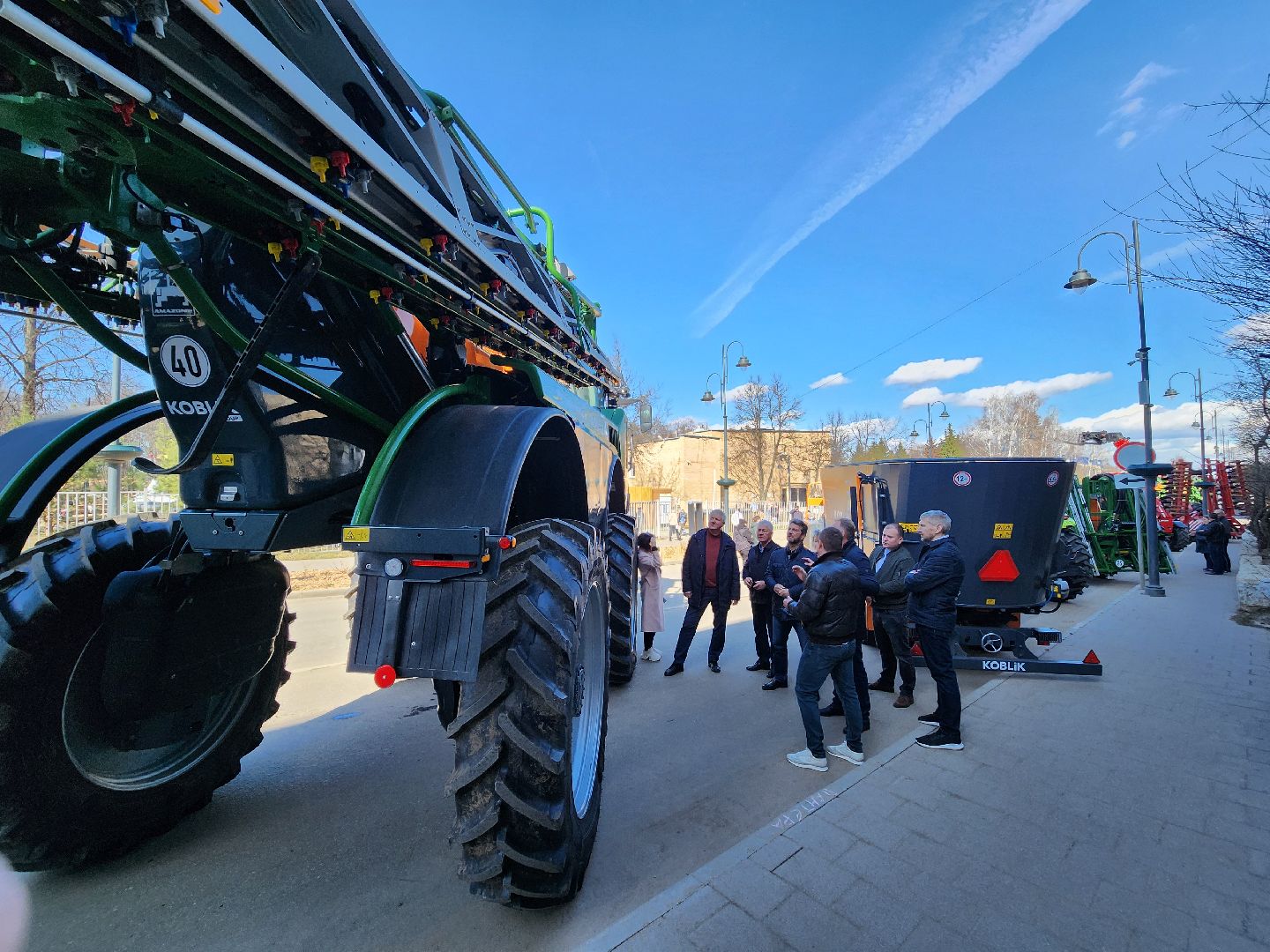 Зарайск, Зарайская нива, Выставка сельскохозяйственной техники, Уникальная машина для опрыскивания,самоходный опрыскиватель,