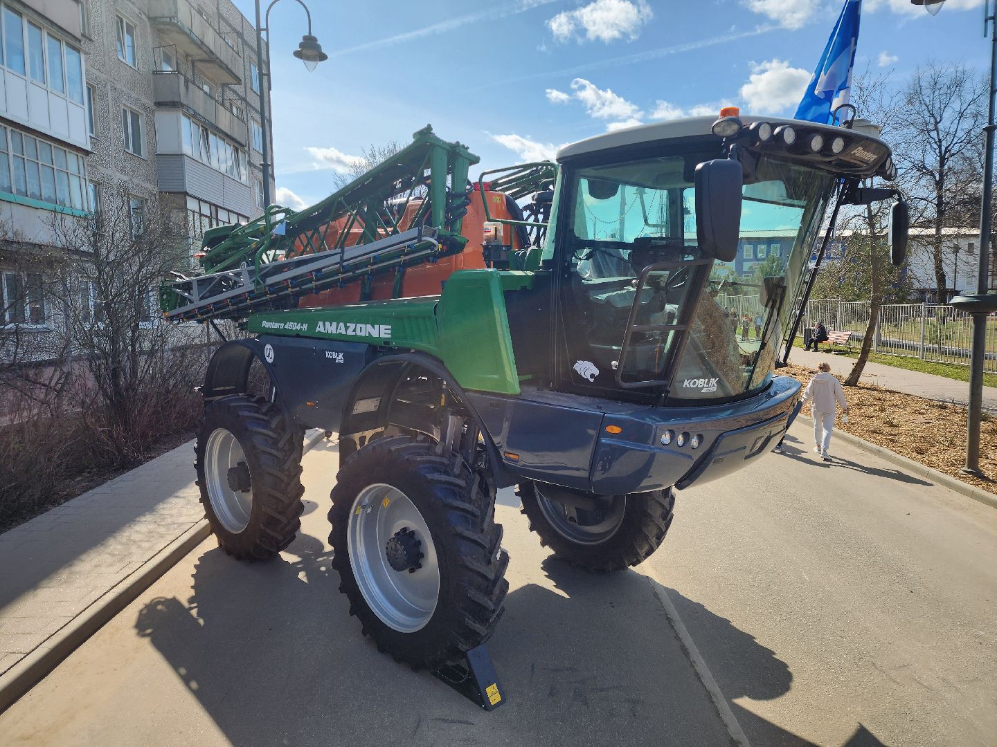 Зарайск, Зарайская нива, Выставка сельскохозяйственной техники, Уникальная машина для опрыскивания,самоходный опрыскиватель,