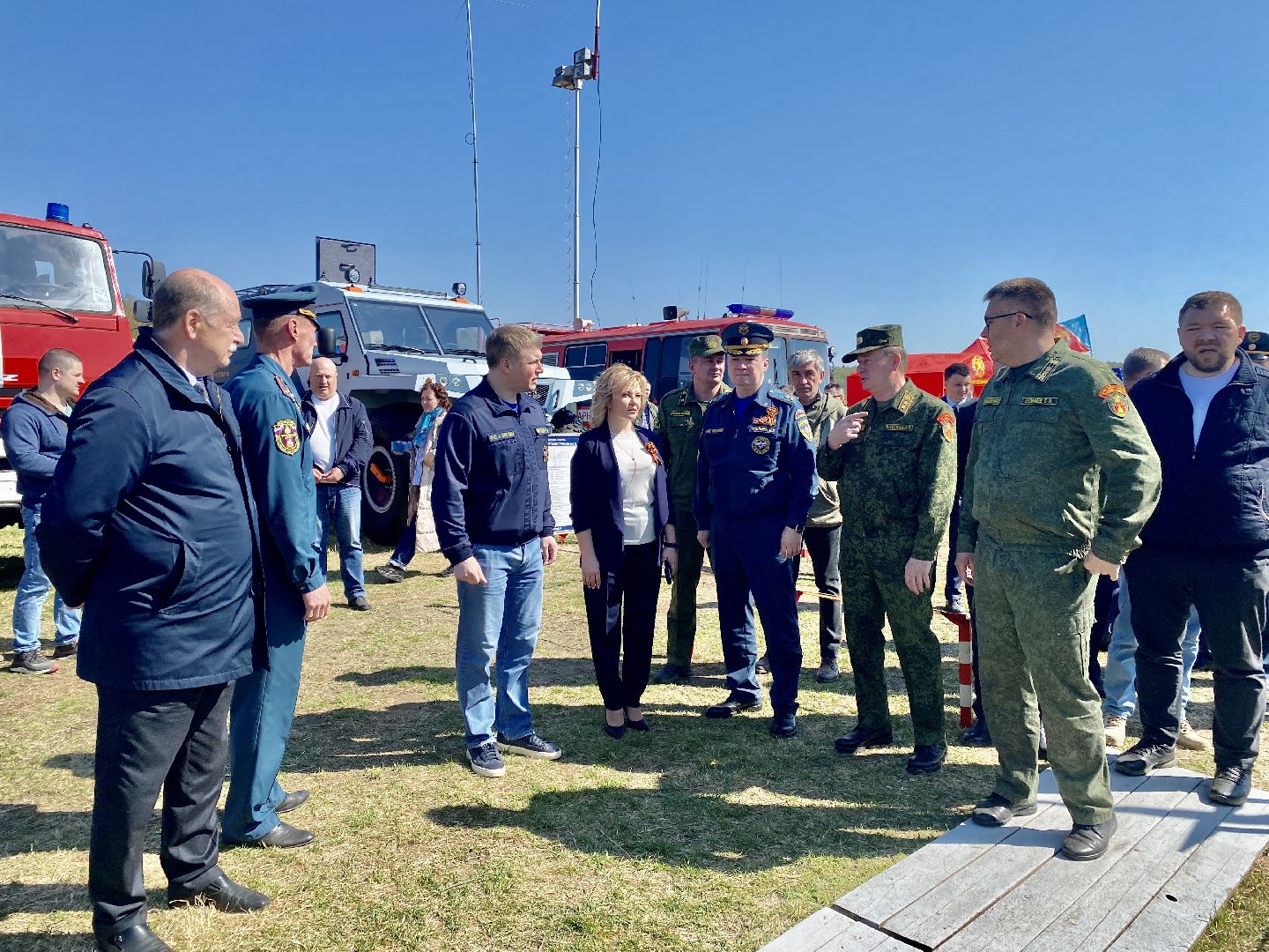 Клин, учения, безопасность, МЧС