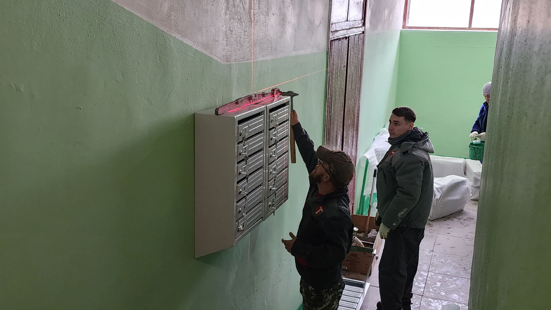 ремонт подъезда, жкх, истра,