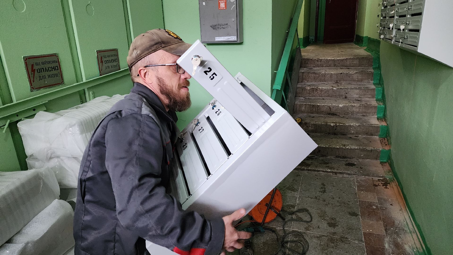 ремонт подъезда, жкх, истра,