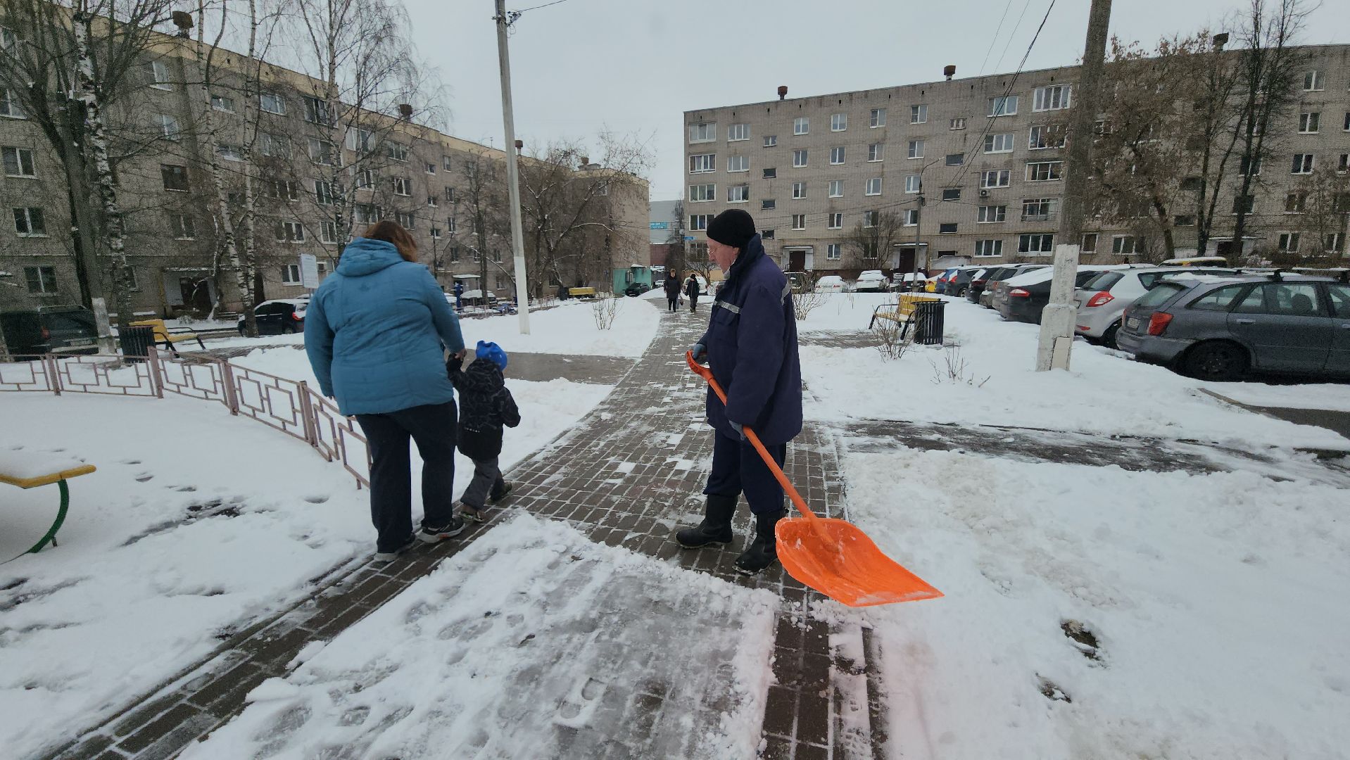 Истра, Благоустройство, уборка снега,
