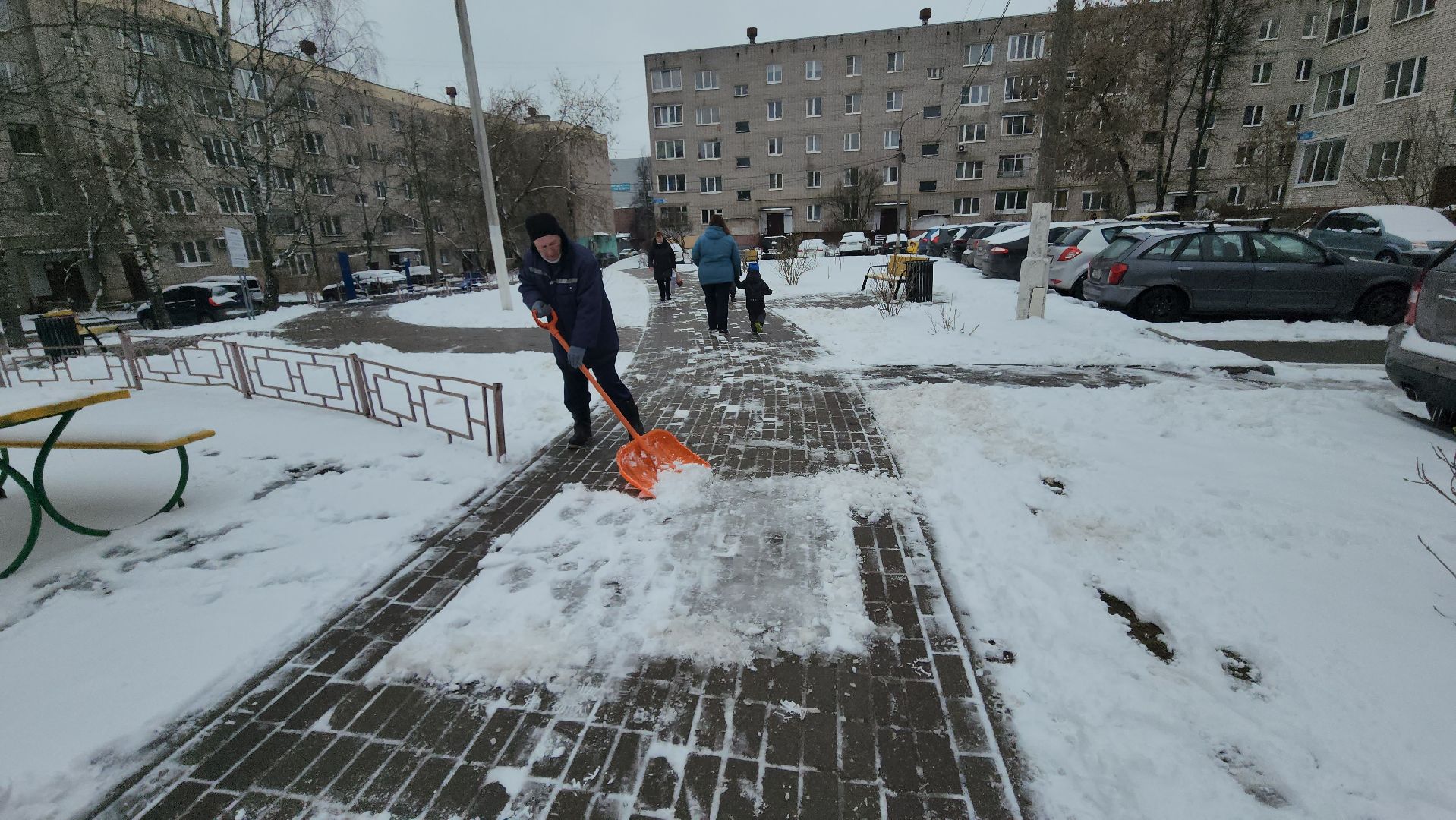 Истра, Благоустройство, уборка снега,