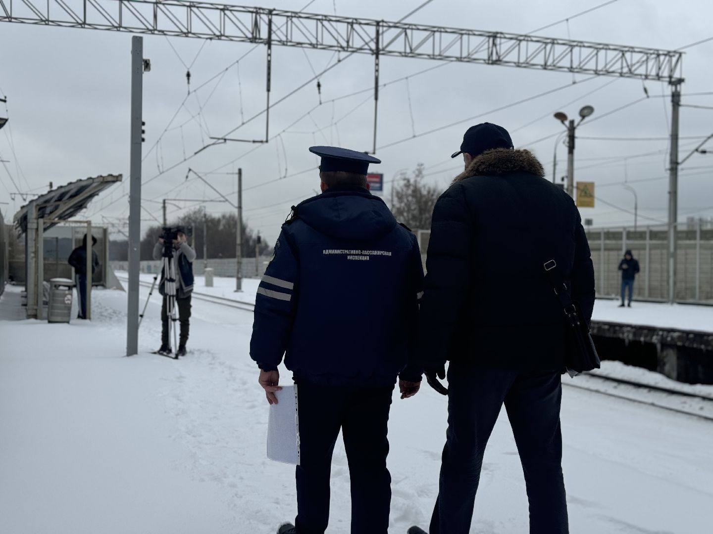 рейд безопасности, железнодорожные пути, железнодорожная станция, расторгуево,