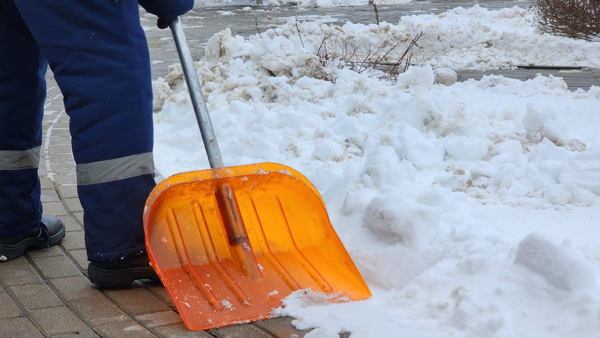 уборка, снегопад, коммунальные службы, Старая Купавна, Богородский городской округ,