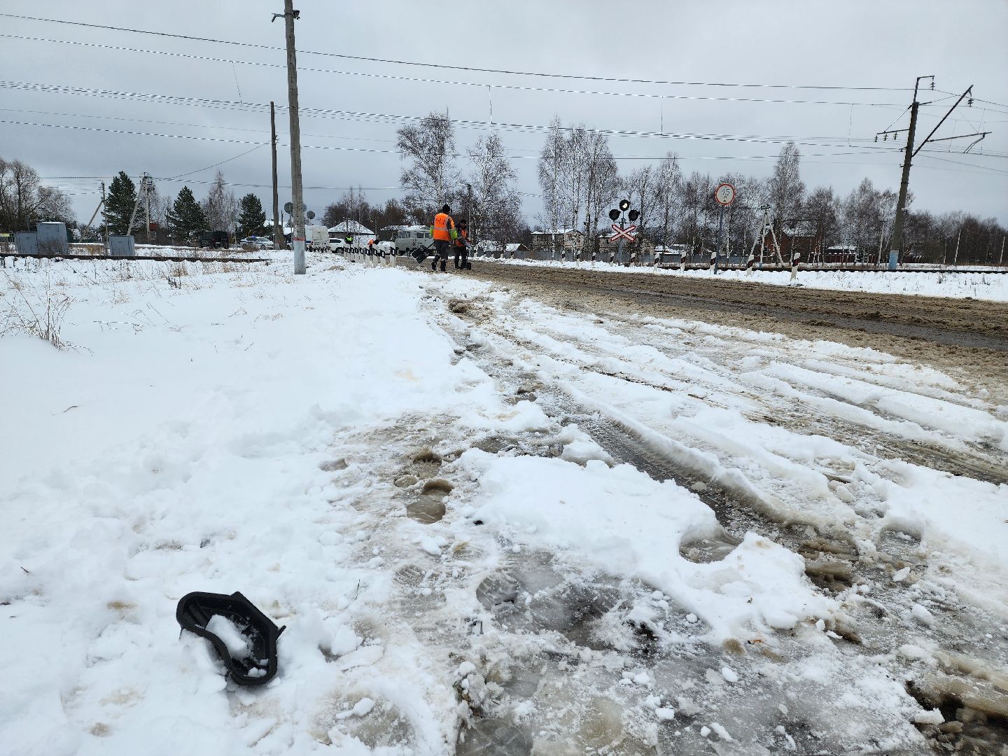 городской округ пушкинский, дтп, электричка, железнодорожный переезд, красноармейск,