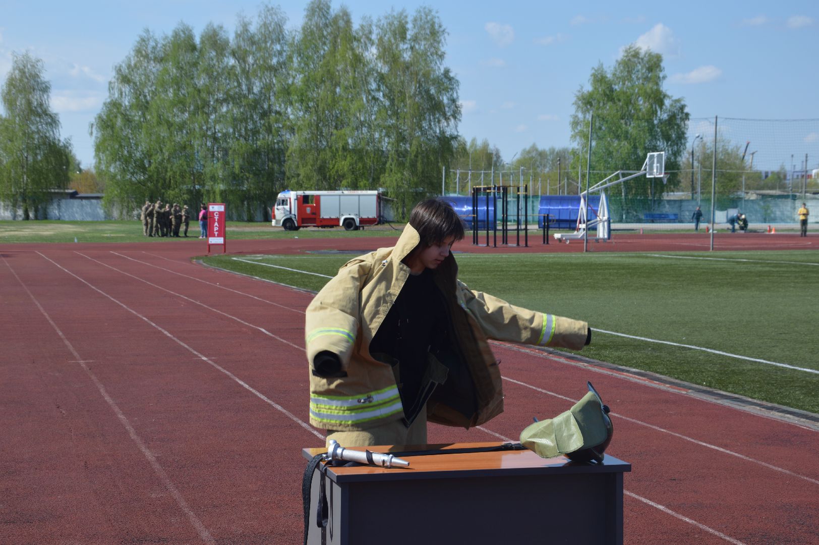 соревнование МЧС, Шатура, областные соревнования,