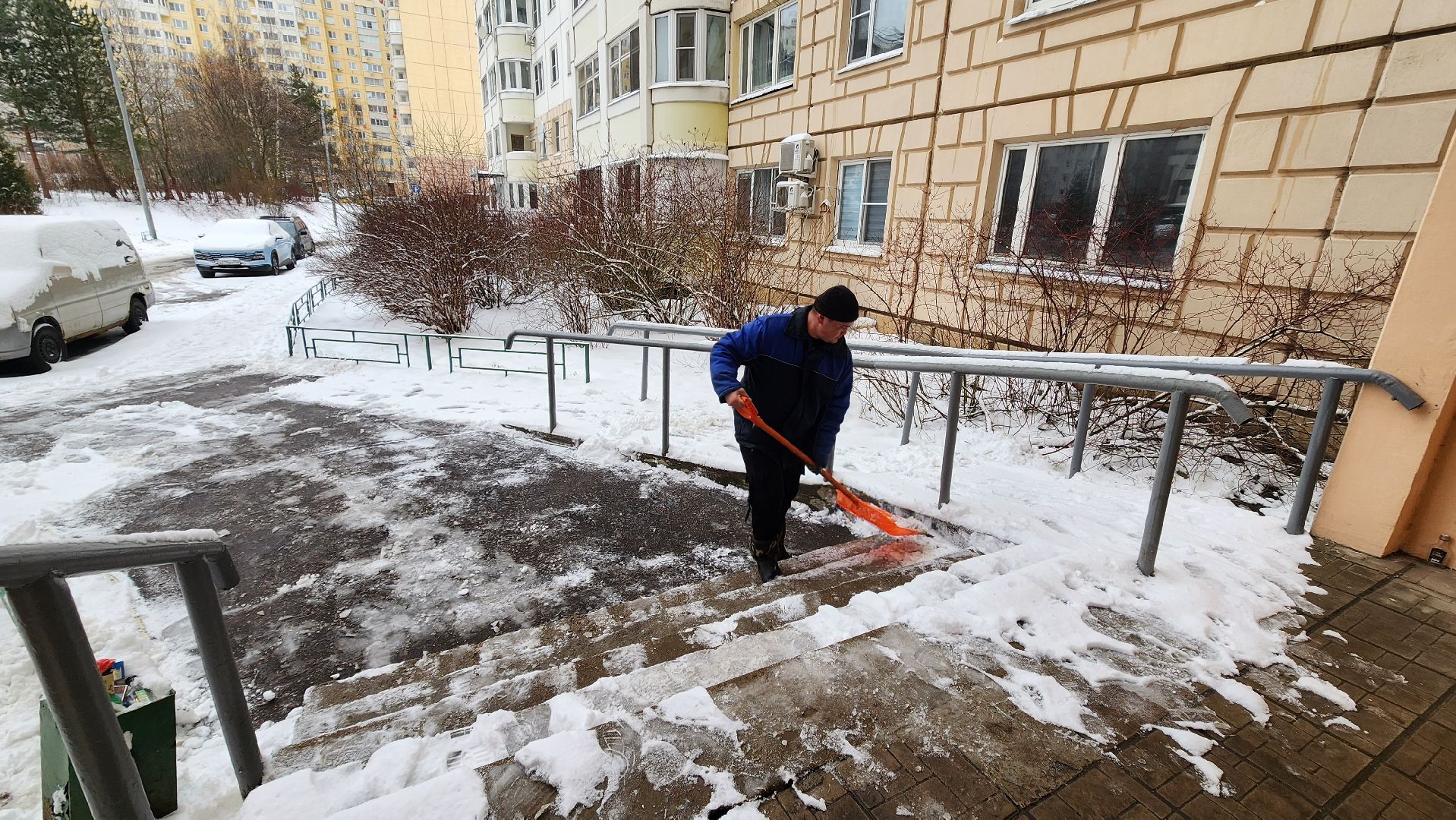 солнечногорск, снегопад, рекинцо-2, жкх, уборка дворов,