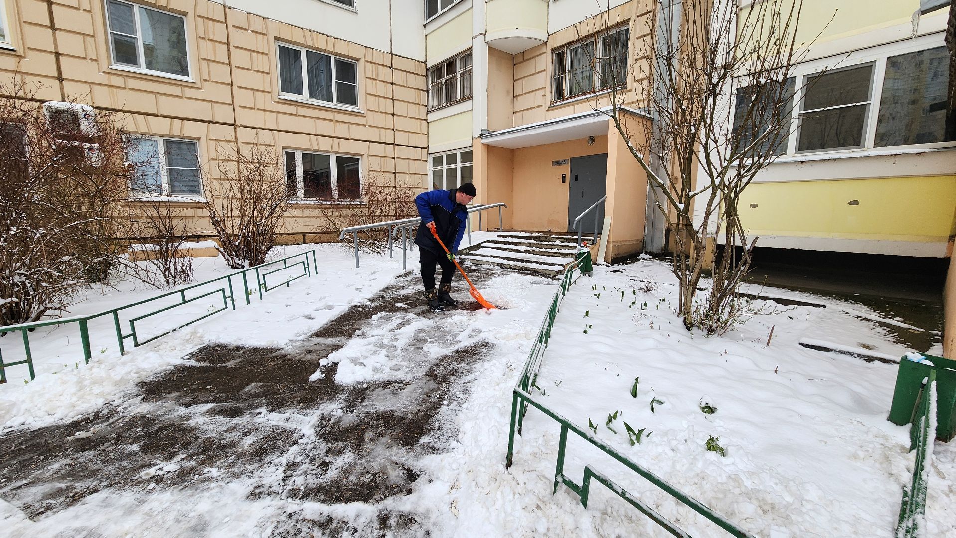 солнечногорск, снегопад, рекинцо-2, жкх, уборка дворов,