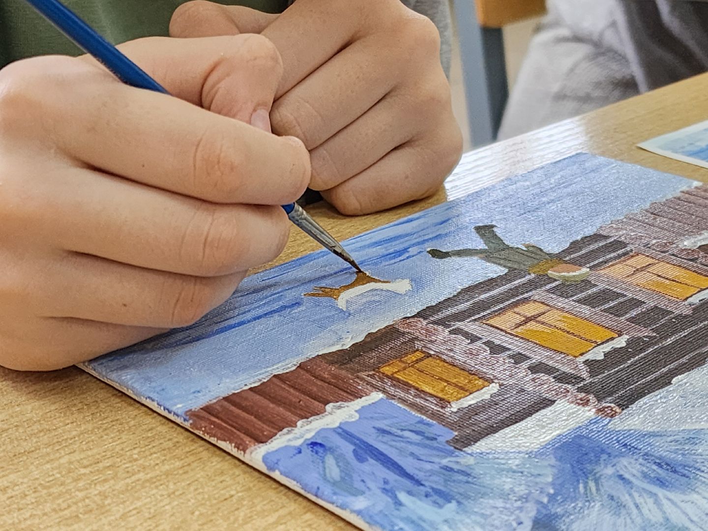 ногинск, жены участников сво, рисование, мастер класс, общество, художник,