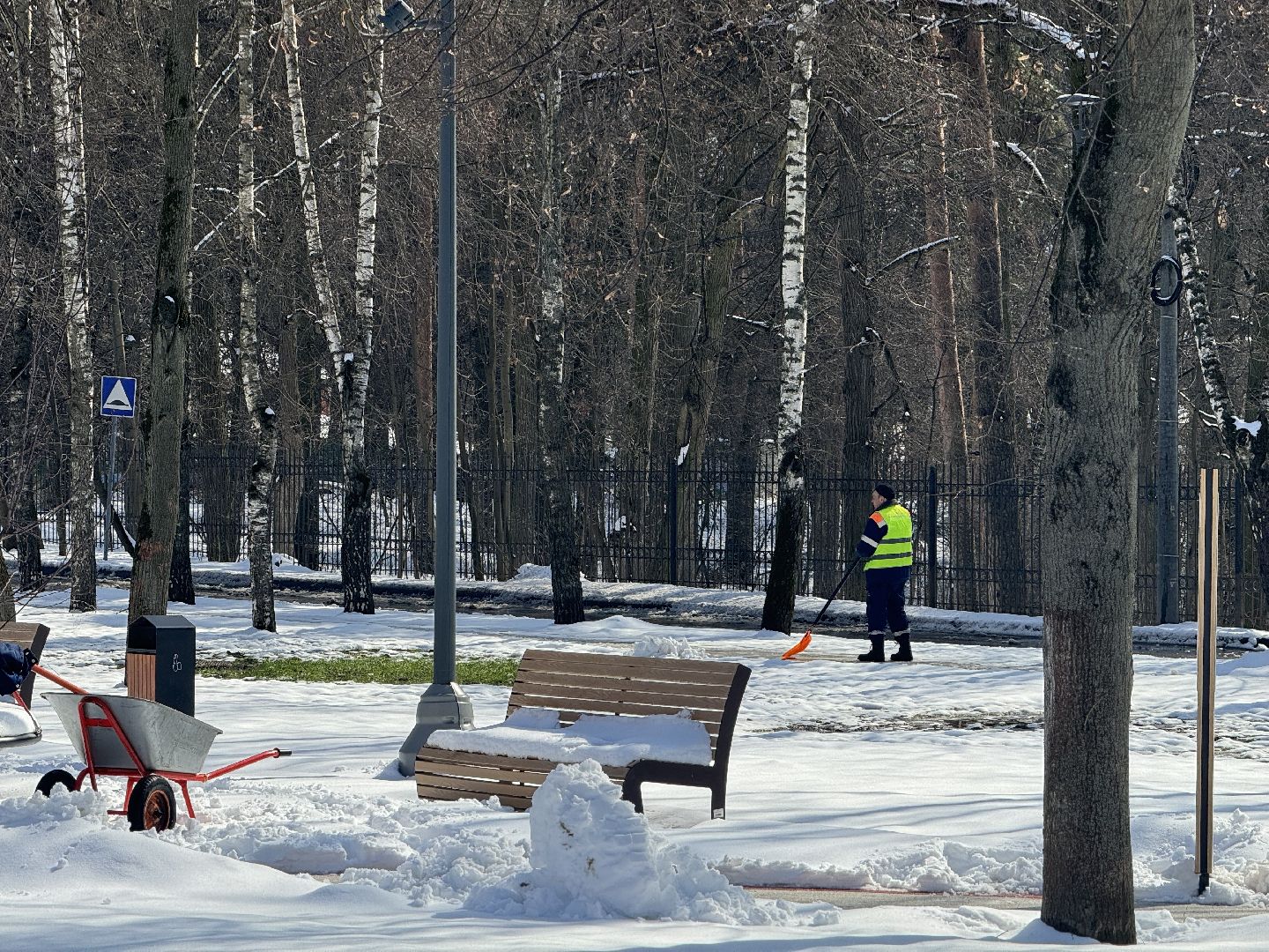 уборка снега, коммунальные службы, ленинский городской округ, последствия снегопада,