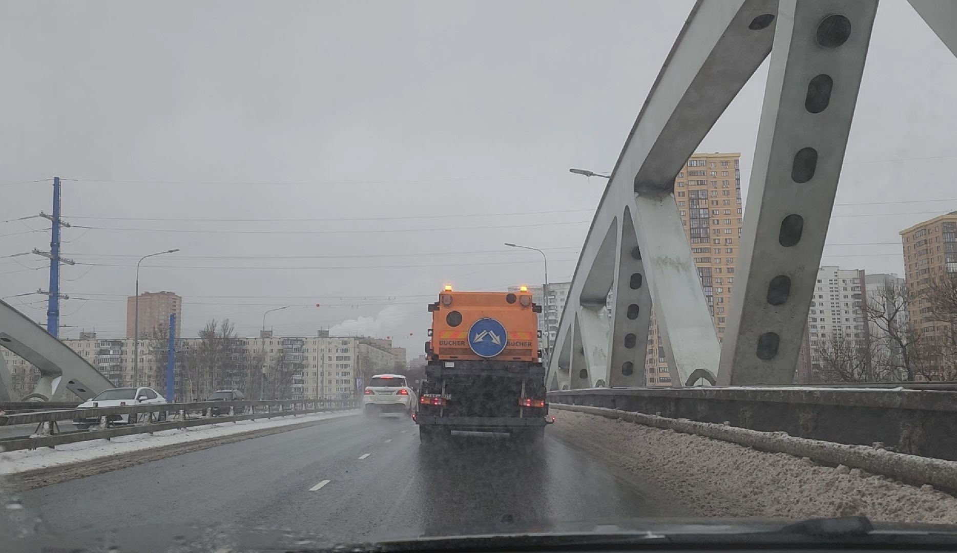 Уборка, Дороги, Снег, Тротуары,