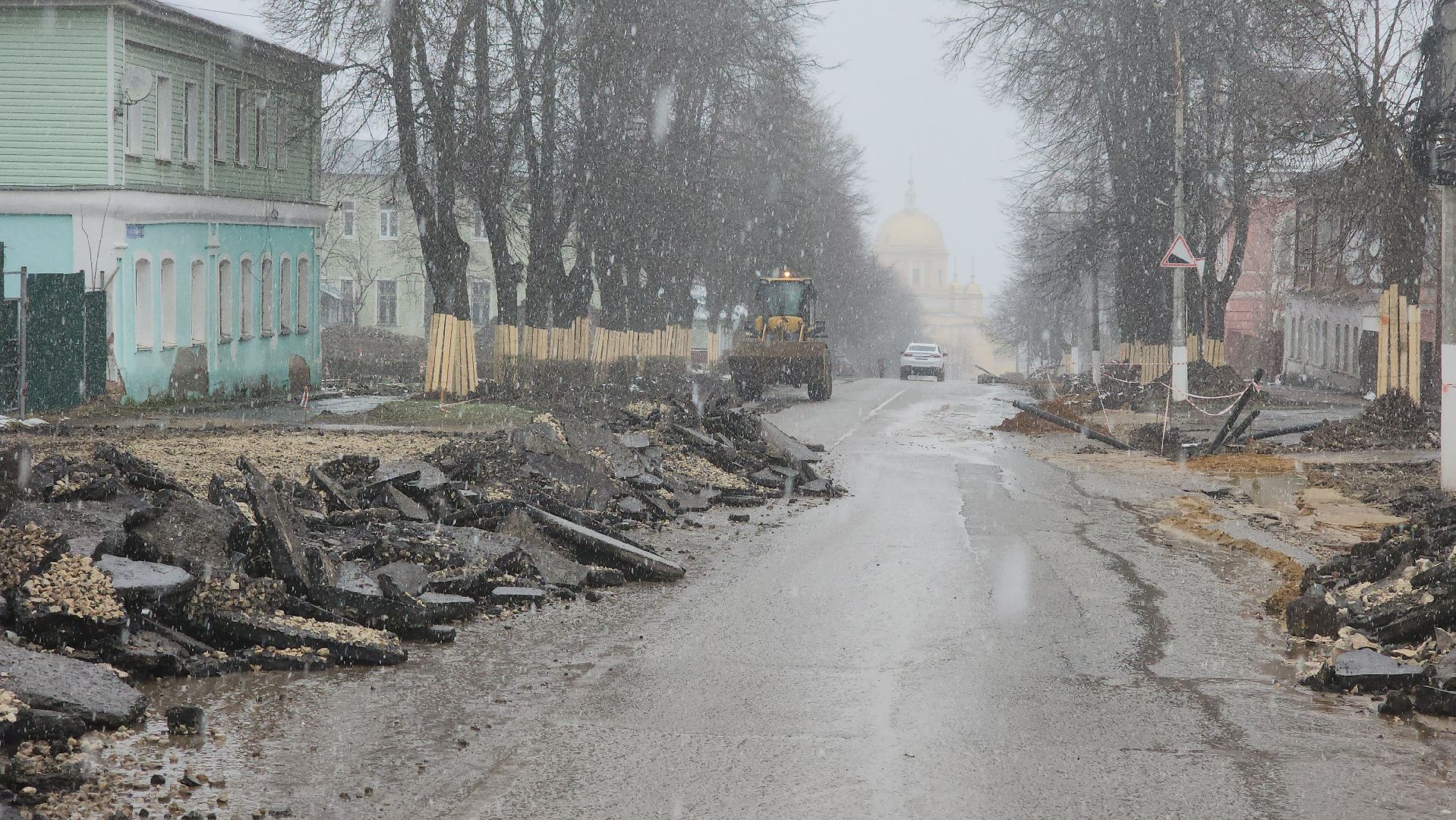 кашира, благоустройство, историческая часть города, комфортная городская среда, парк, сквер, тротуар, демонтаж, демонтаж горнолыжного комплекса,